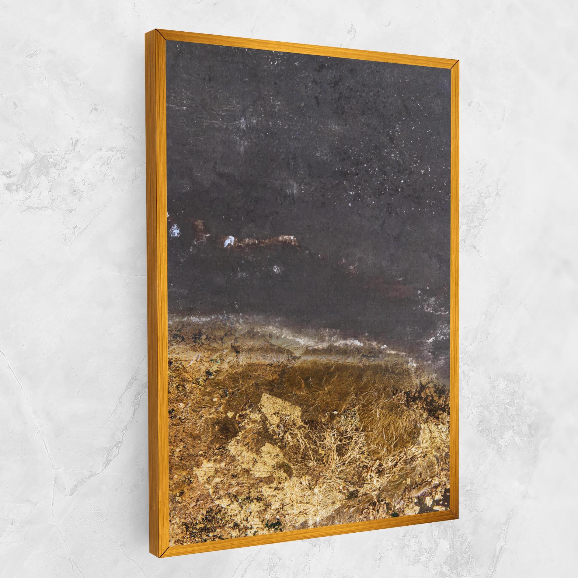 Vászonkép Gold Dark Grey mockup 1