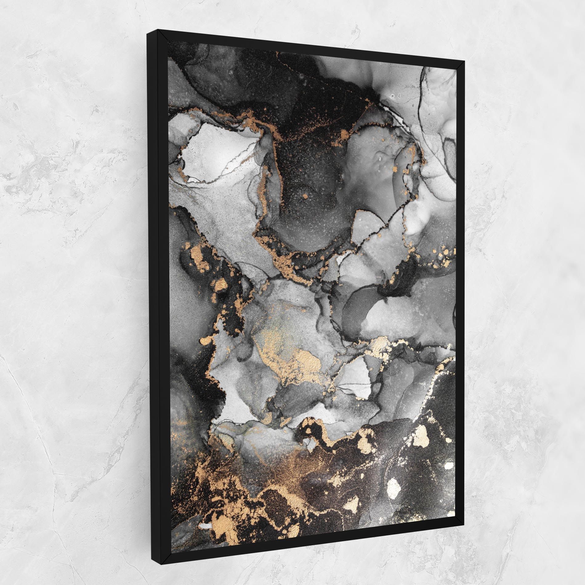 Grey Gold Marble mockup 1