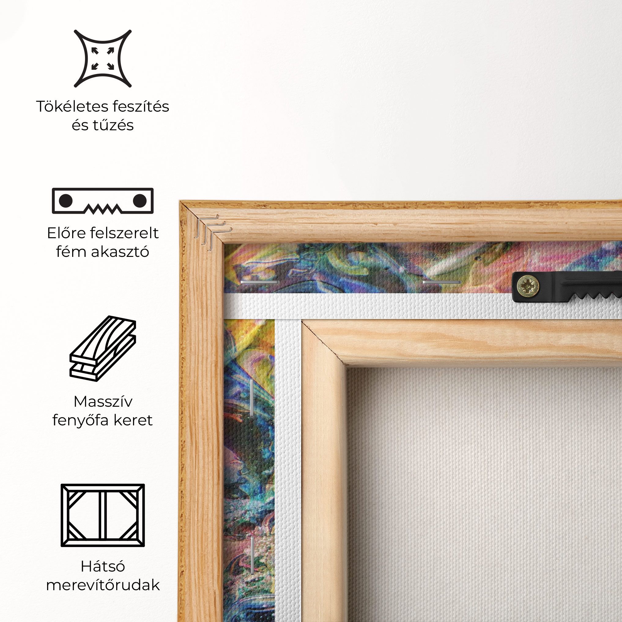 Abstract Colourful Glass mockup 5