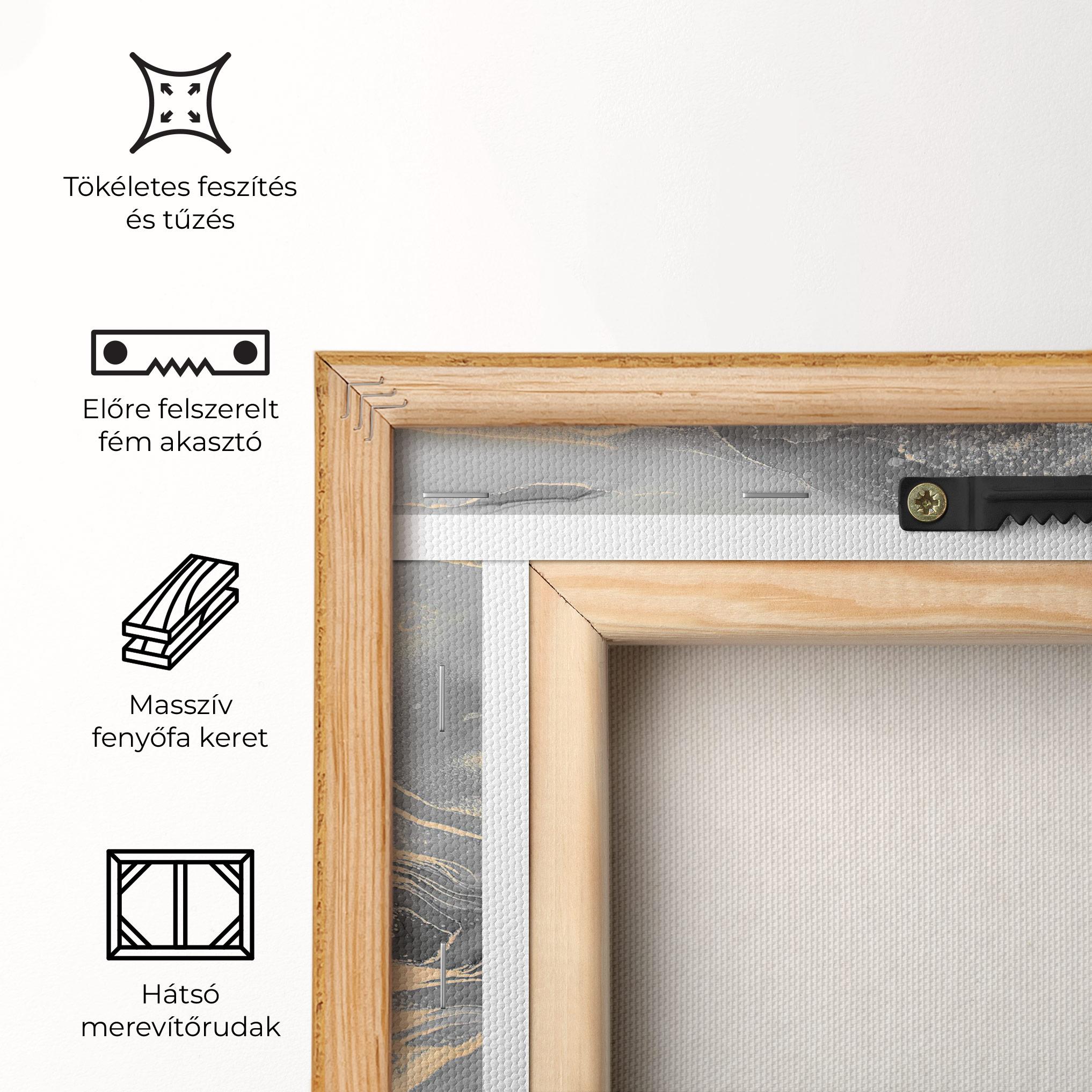 Vászonkép Abstract Illusion mockup 5