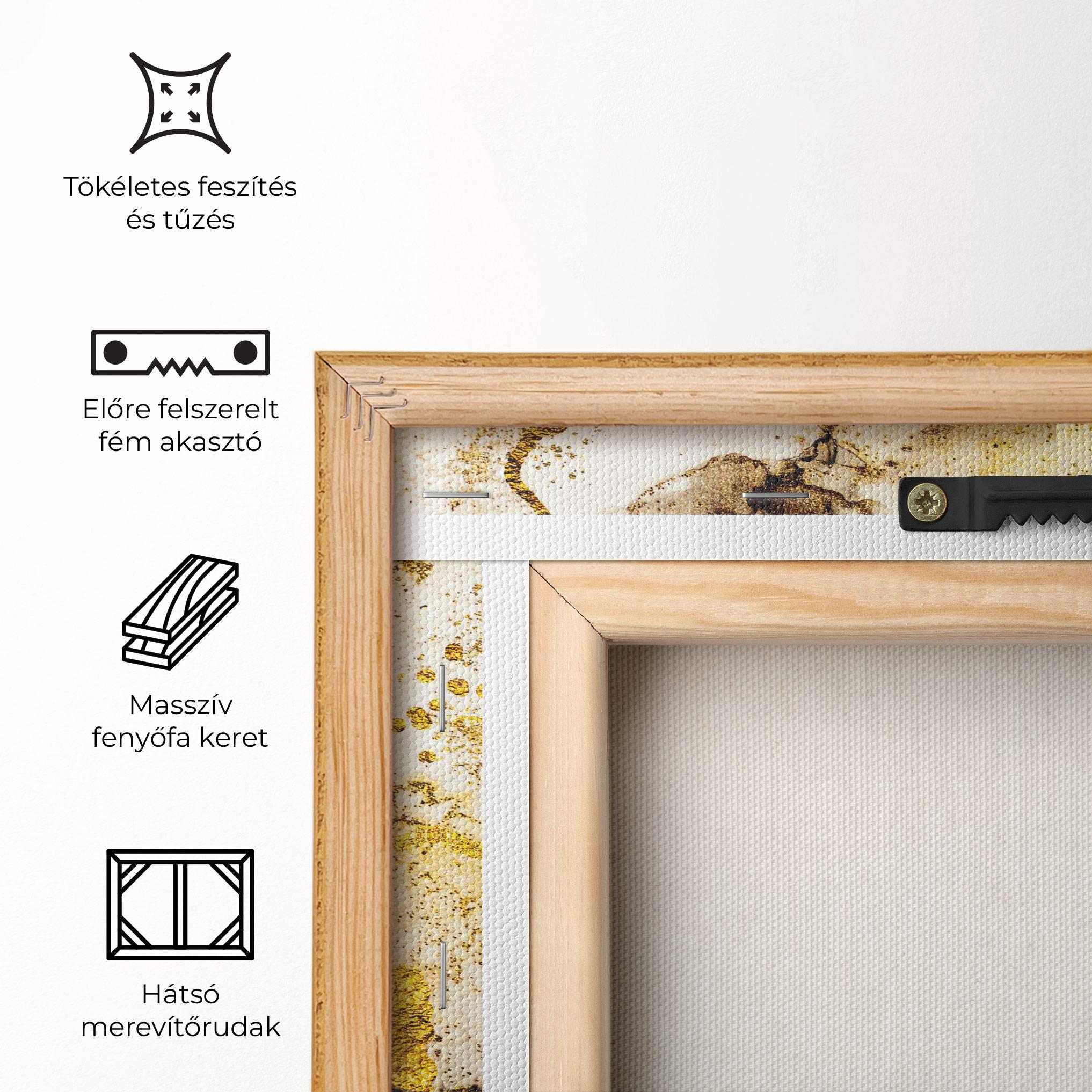 Vászonkép Golden Sand mockup 5