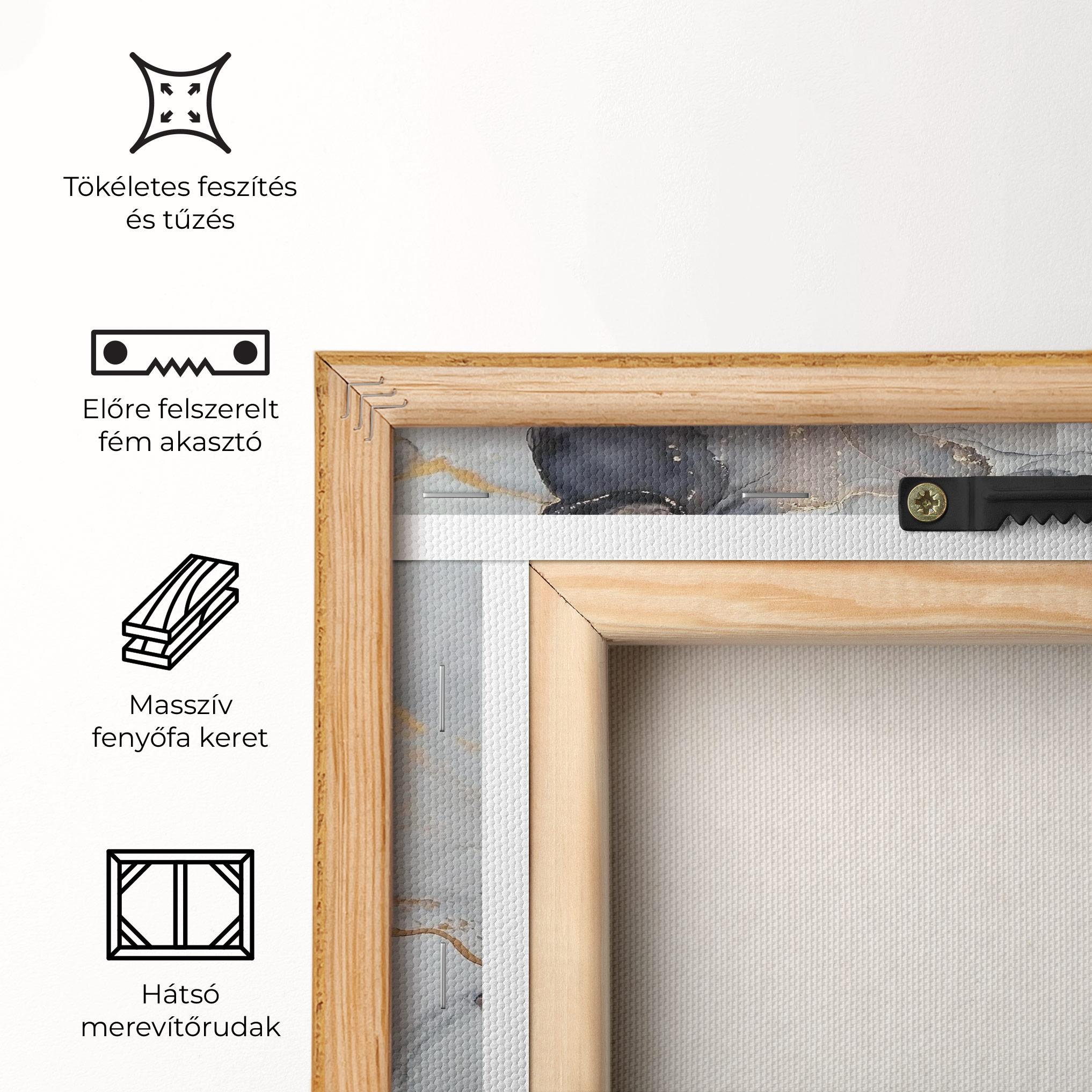 Vászonkép Marble Shades mockup 5