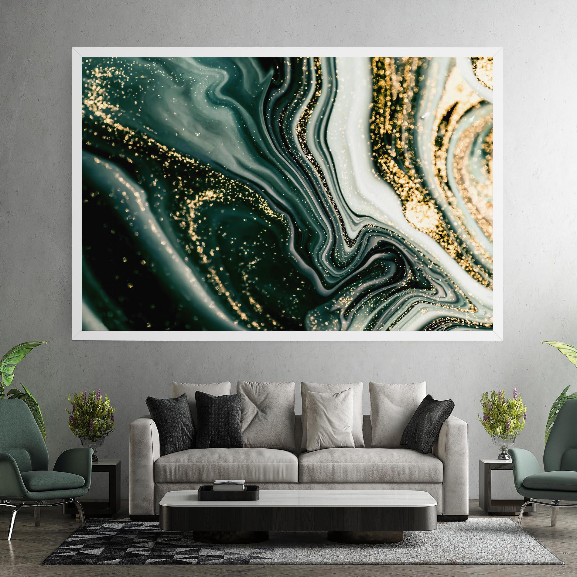 Vászonkép Abstract Shades mockup 7