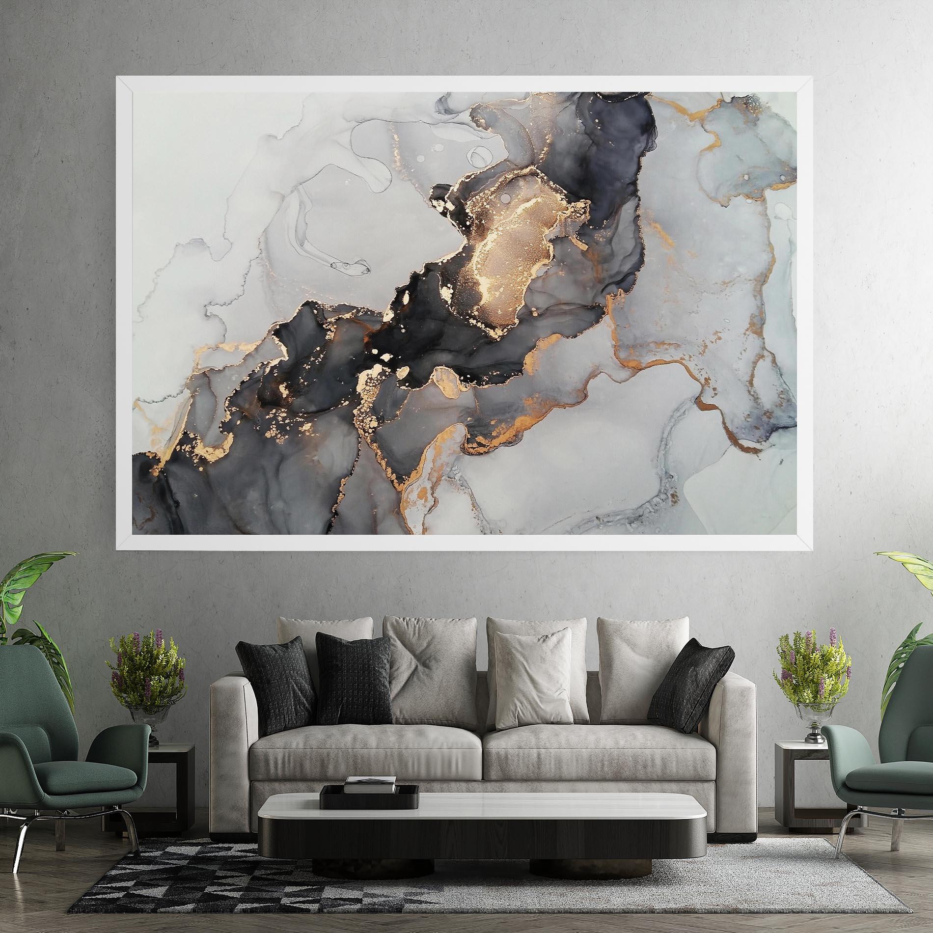 Vászonkép Marble Shades mockup 7