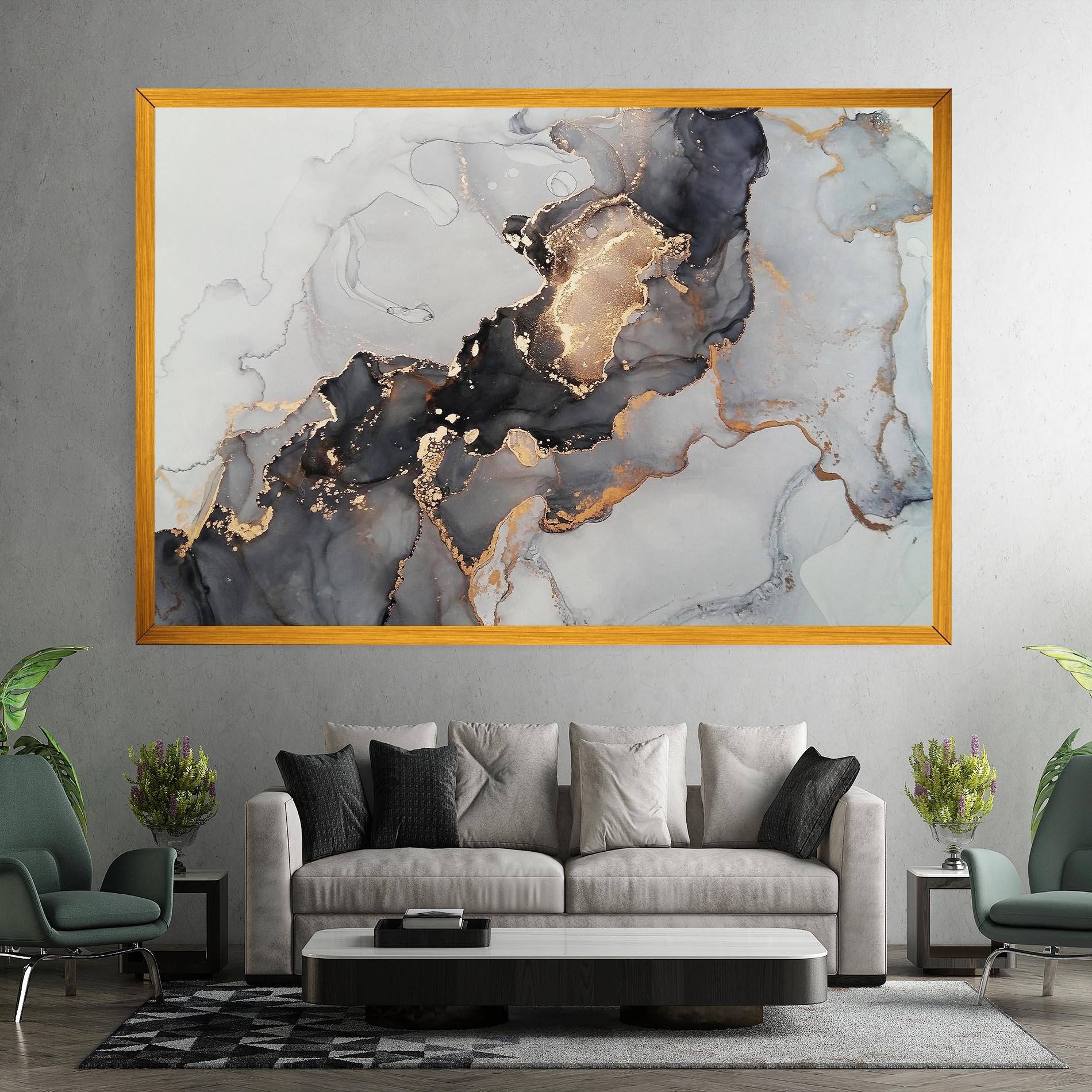 Vászonkép Marble Shades mockup 7