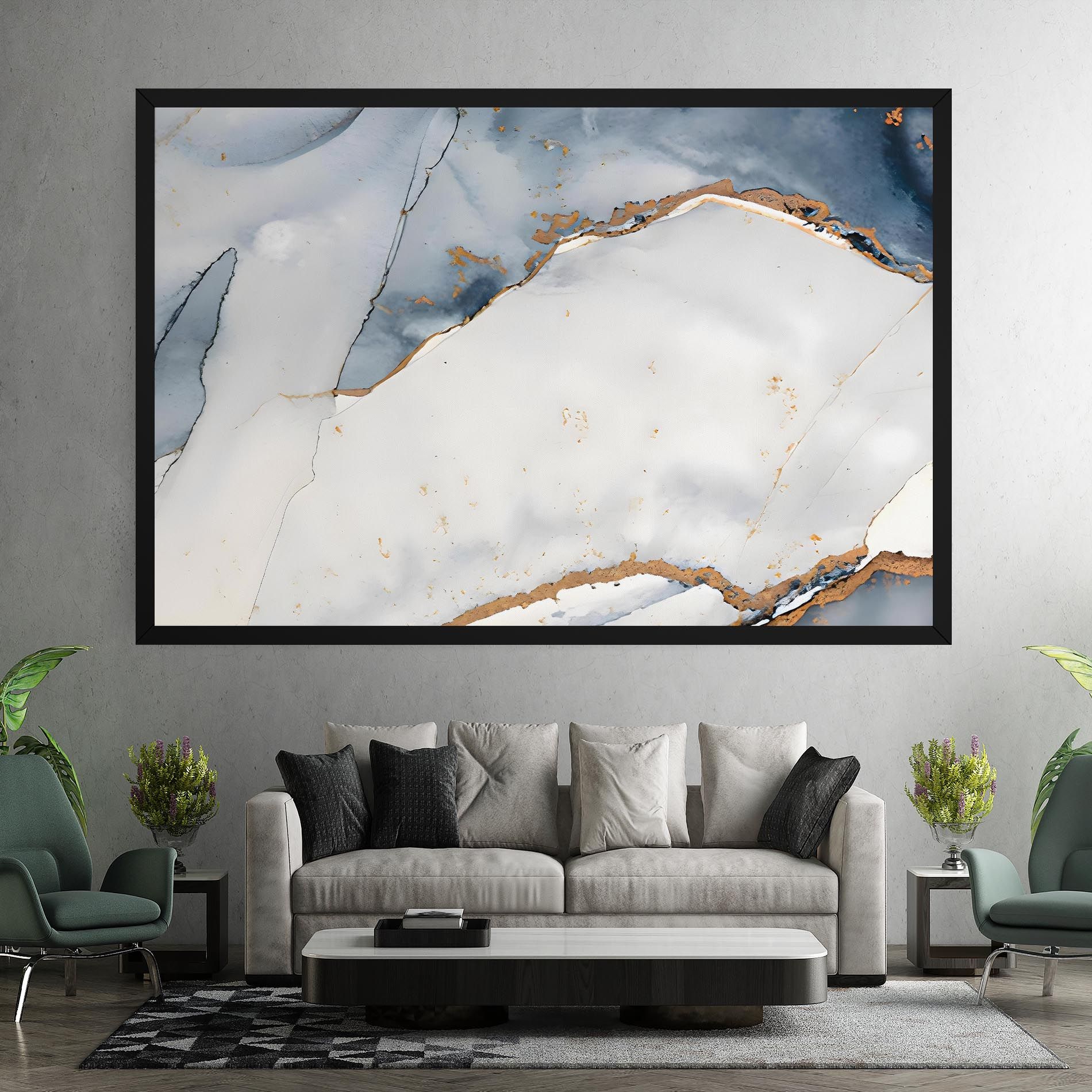 Blue Watercolor mockup 7