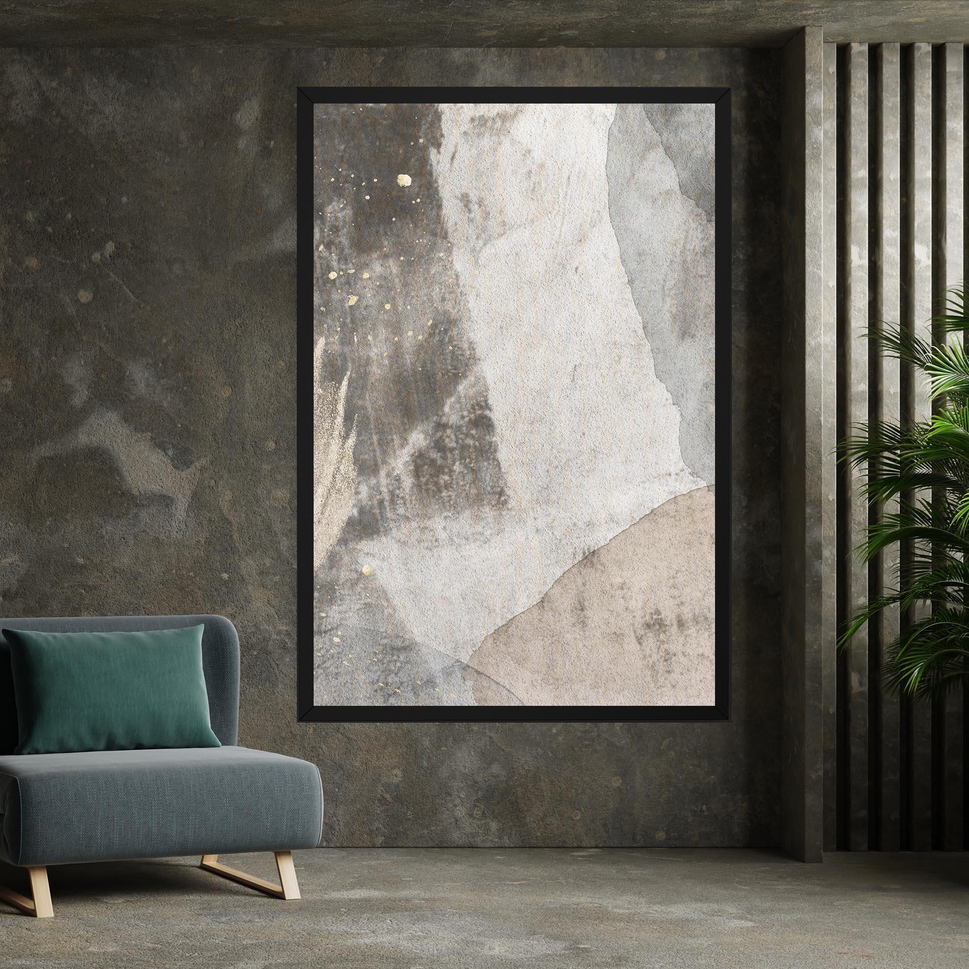 Vászonkép Light Cream Marble mockup 7