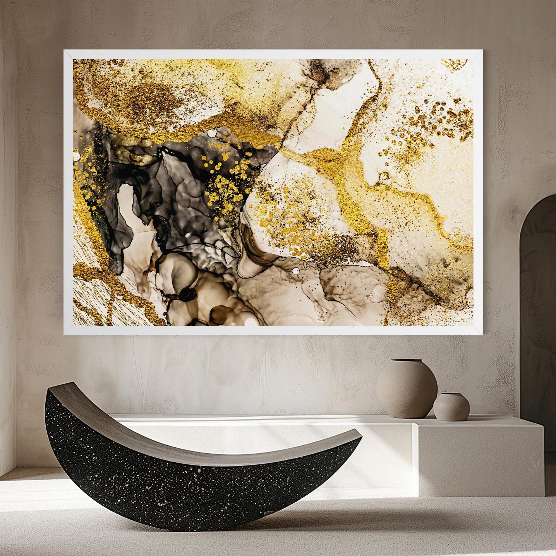 Vászonkép Golden Sand mockup 8