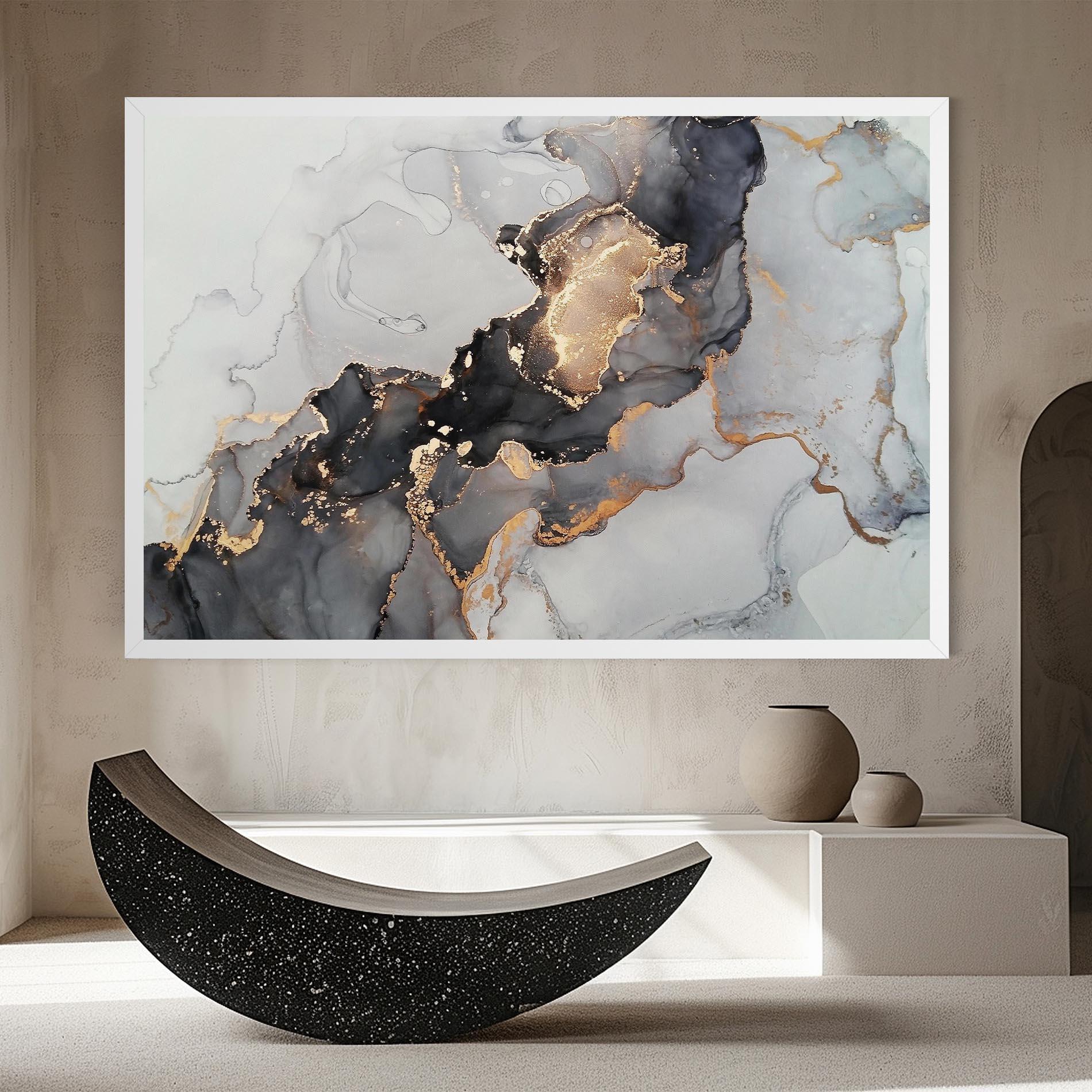 Vászonkép Marble Shades mockup 8