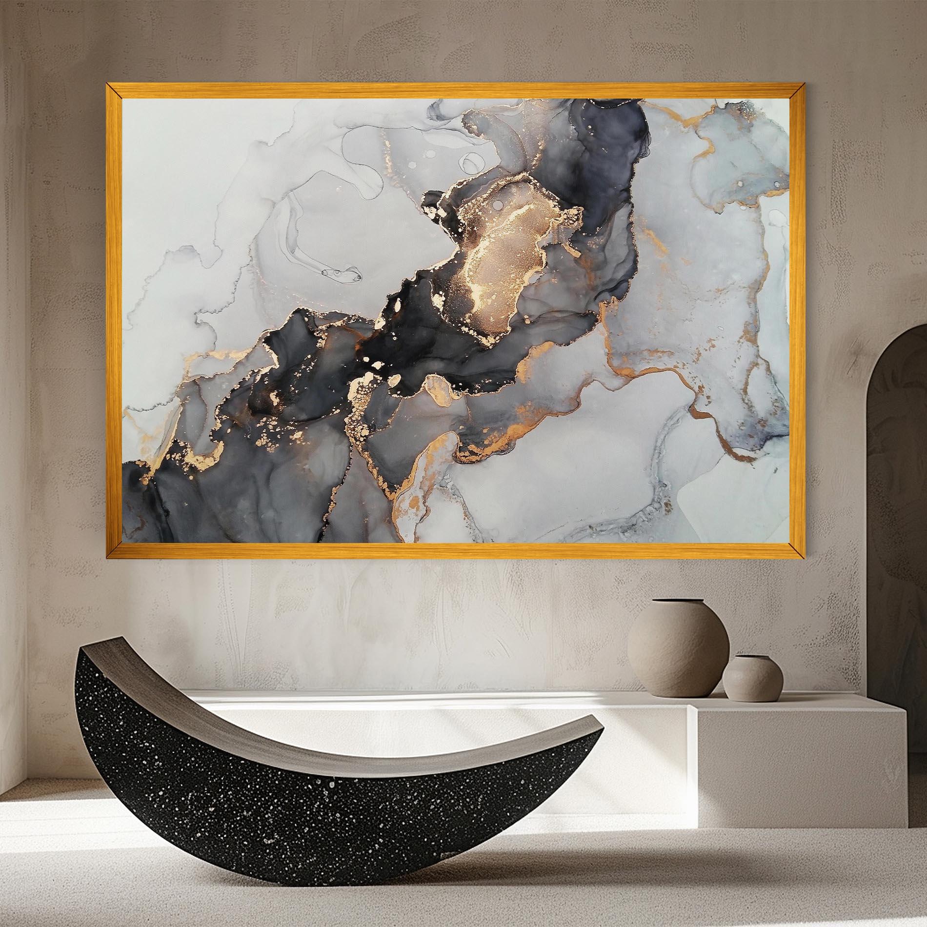 Vászonkép Marble Shades mockup 8