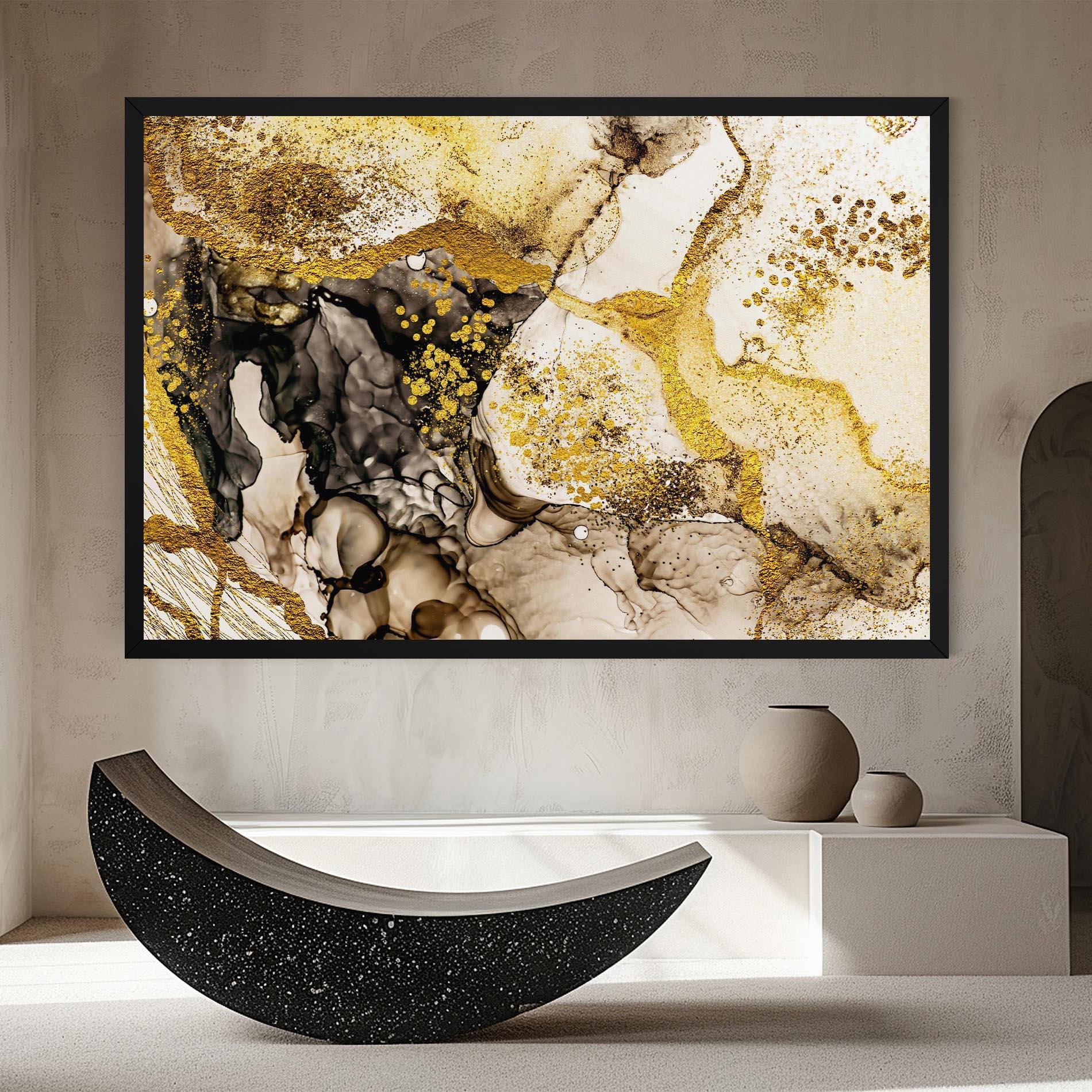 Vászonkép Golden Sand mockup 8