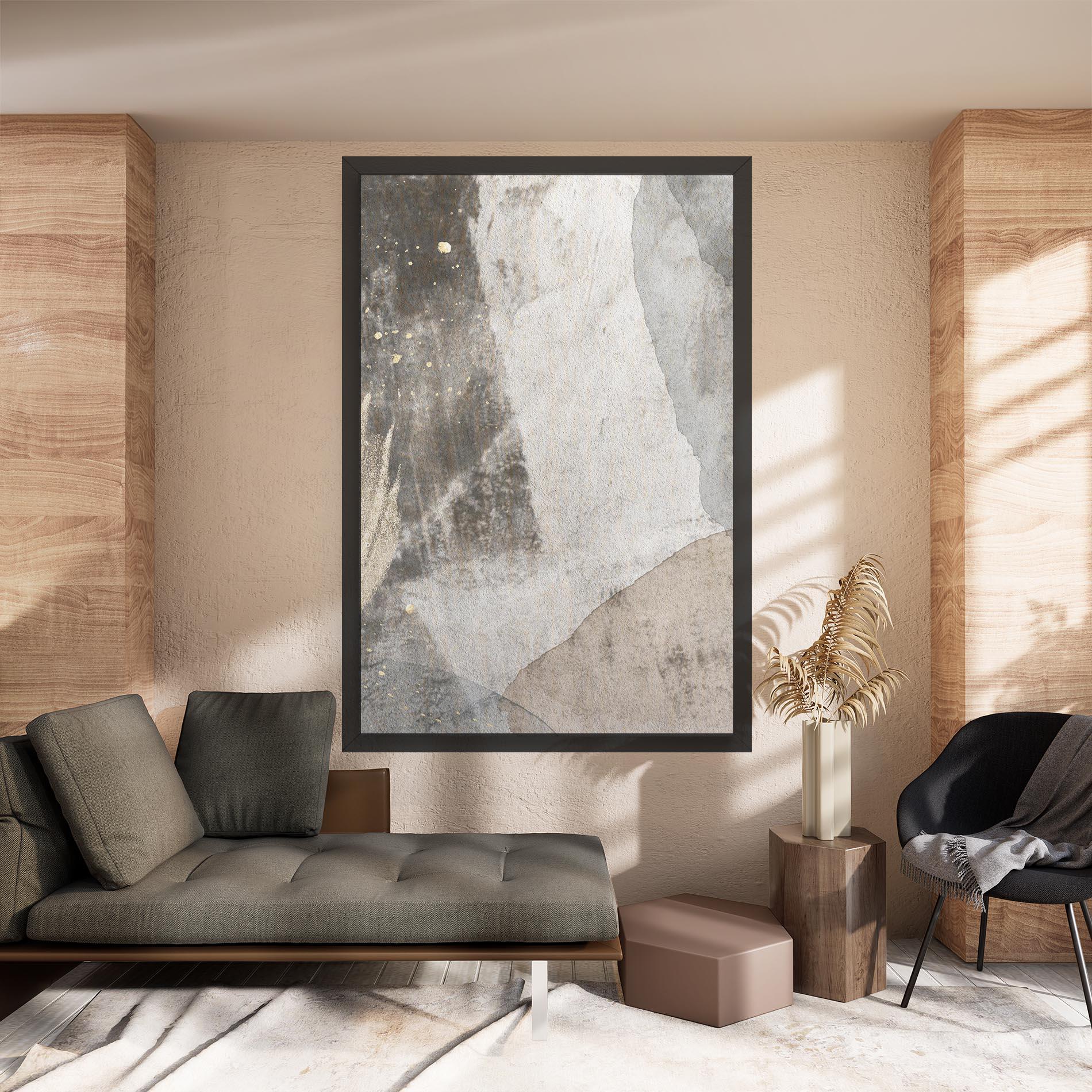 Vászonkép Light Cream Marble mockup 8