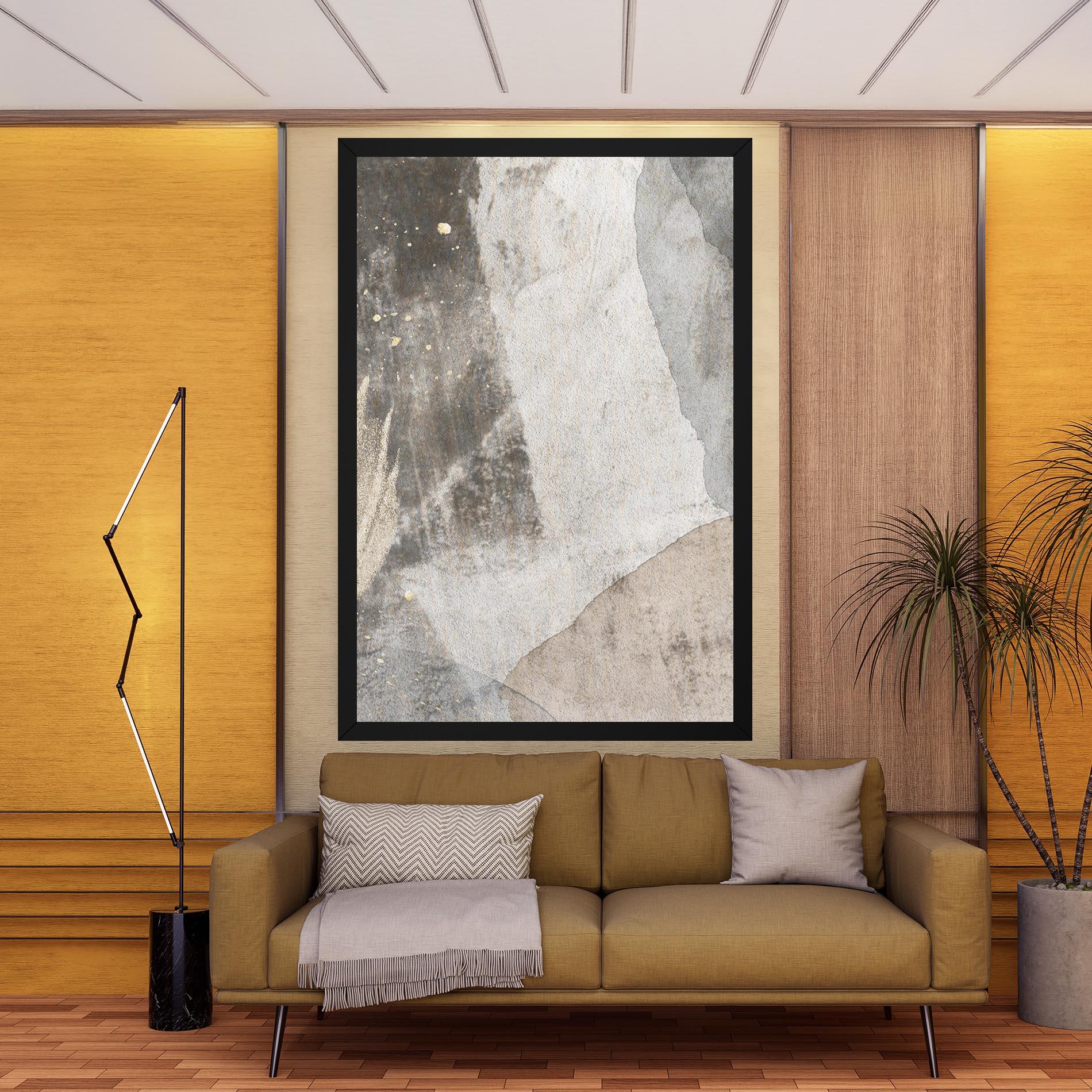 Vászonkép Light Cream Marble mockup 9