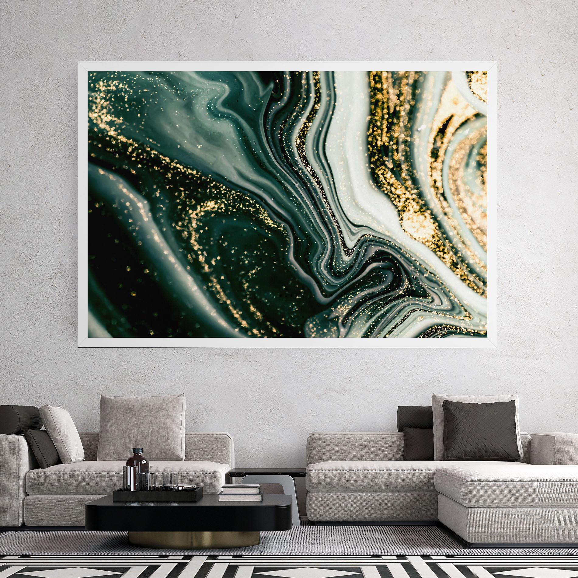 Vászonkép Abstract Shades mockup 2