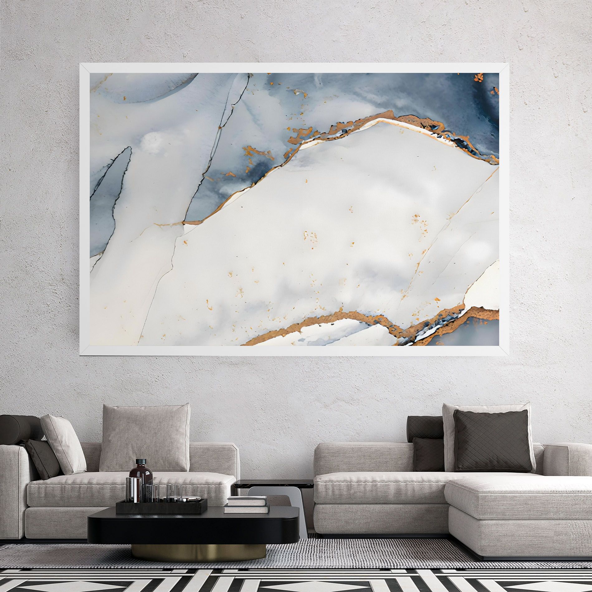 Blue Watercolor mockup 2