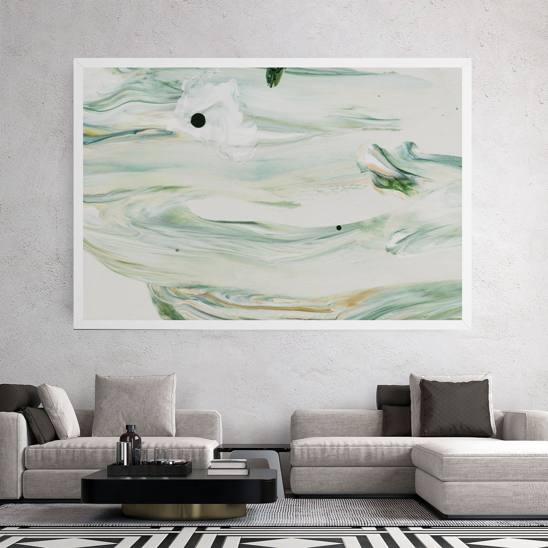Light Green Painting mockup 2