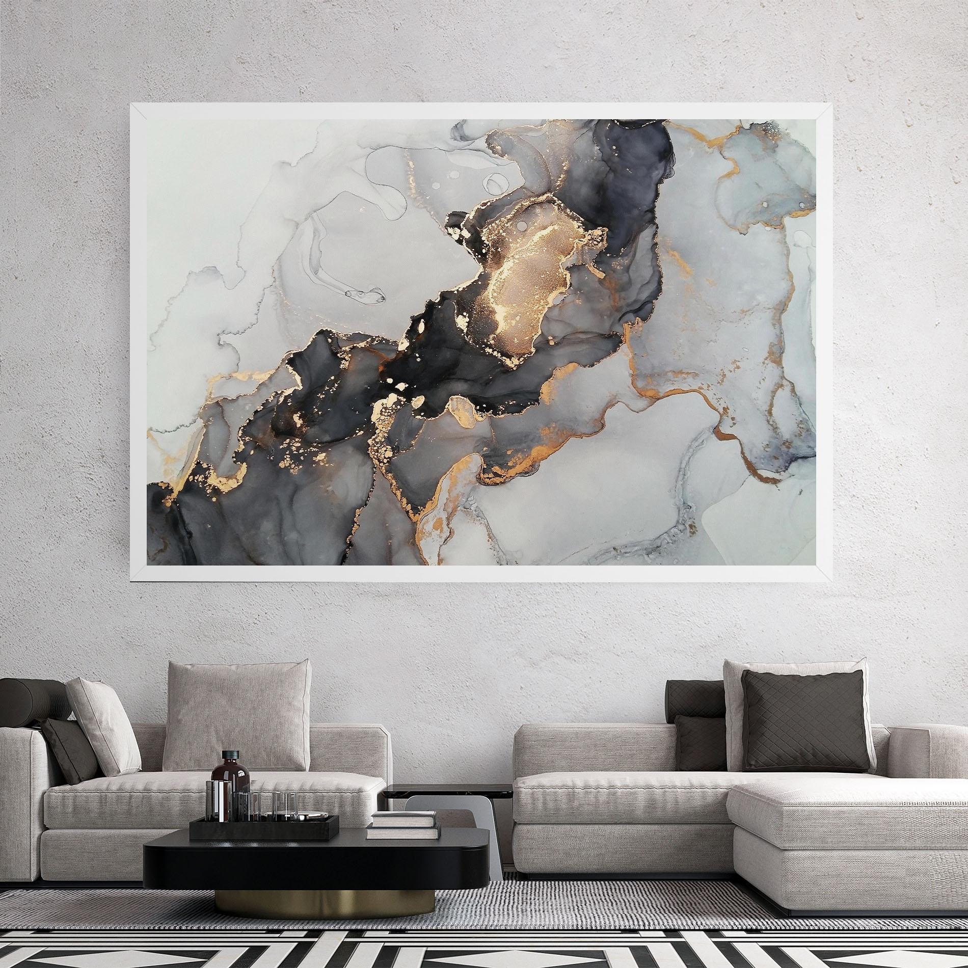 Vászonkép Marble Shades mockup 2