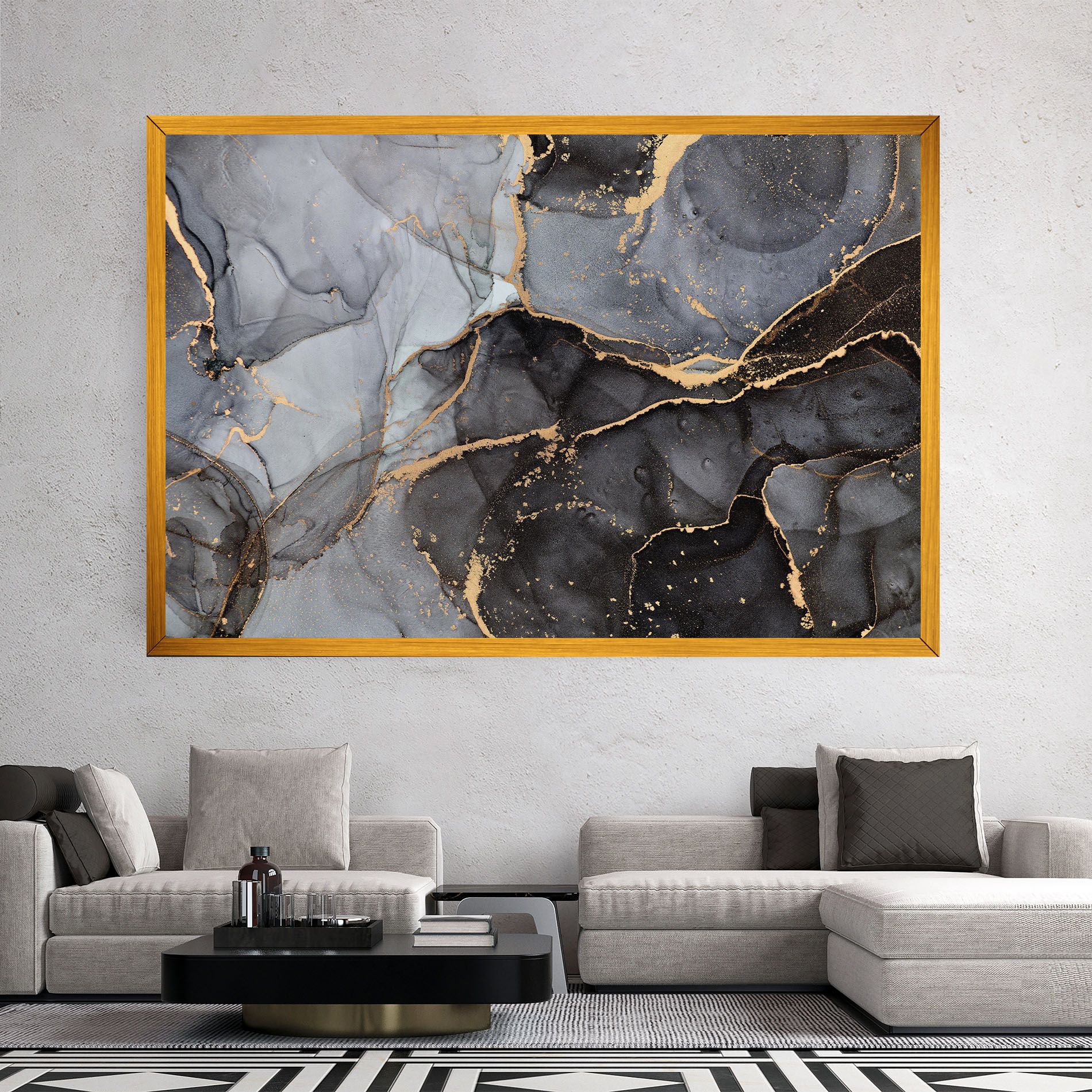Abstract Marble mockup 2