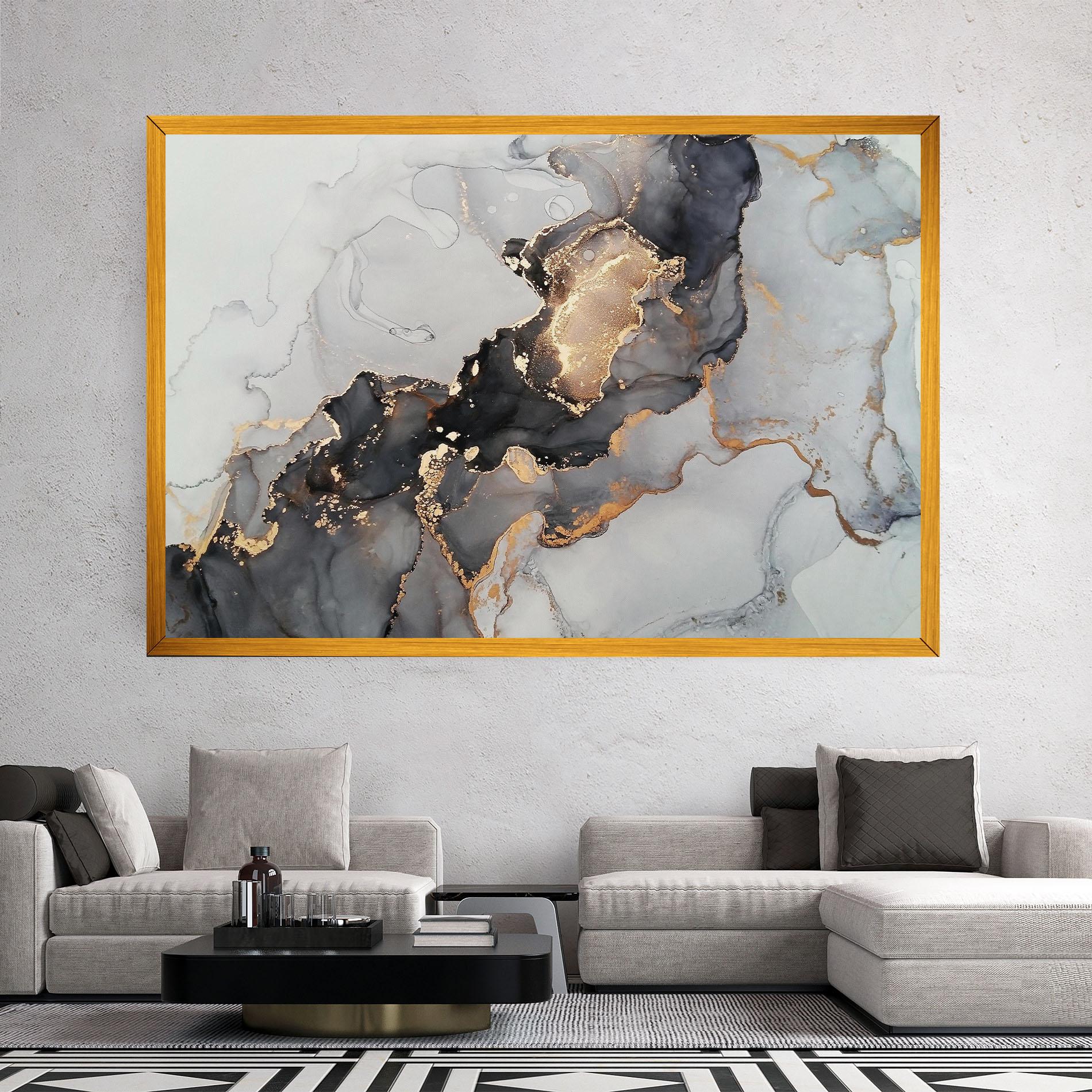 Vászonkép Marble Shades mockup 2