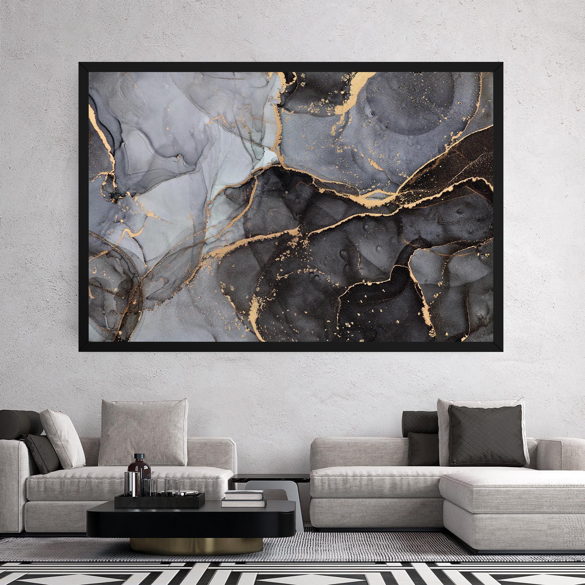 Abstract Marble mockup 2