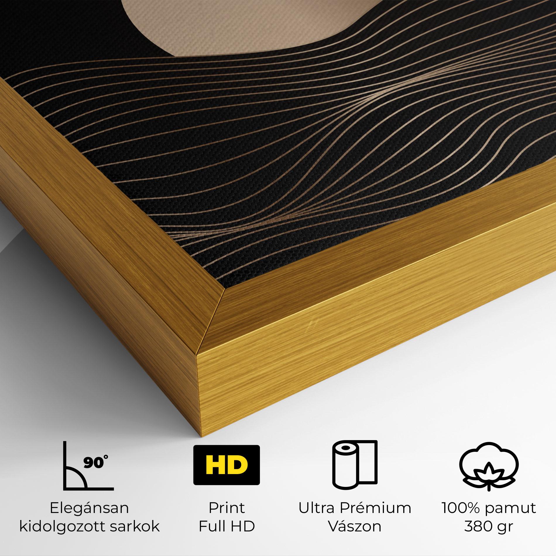 Vászonkép Cream Moon mockup 4