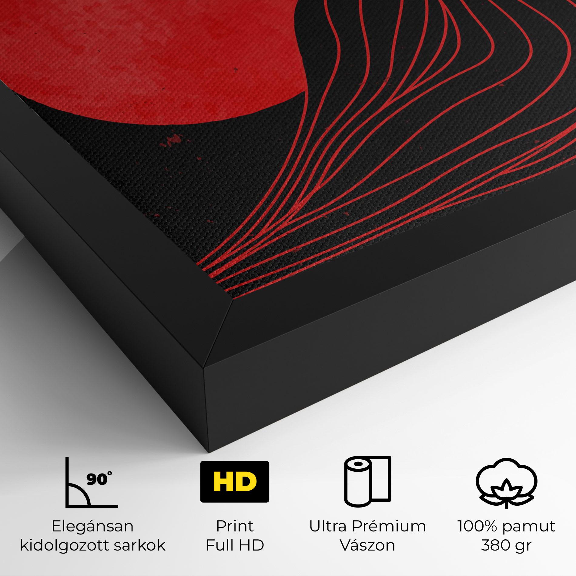 Vászonkép Bloody Moon mockup 4