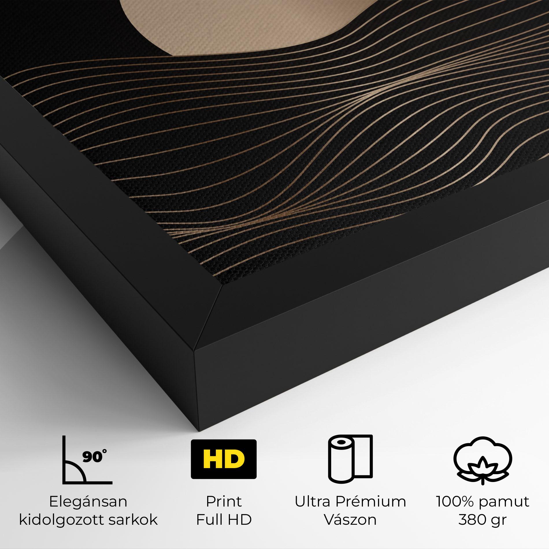 Vászonkép Cream Moon mockup 4