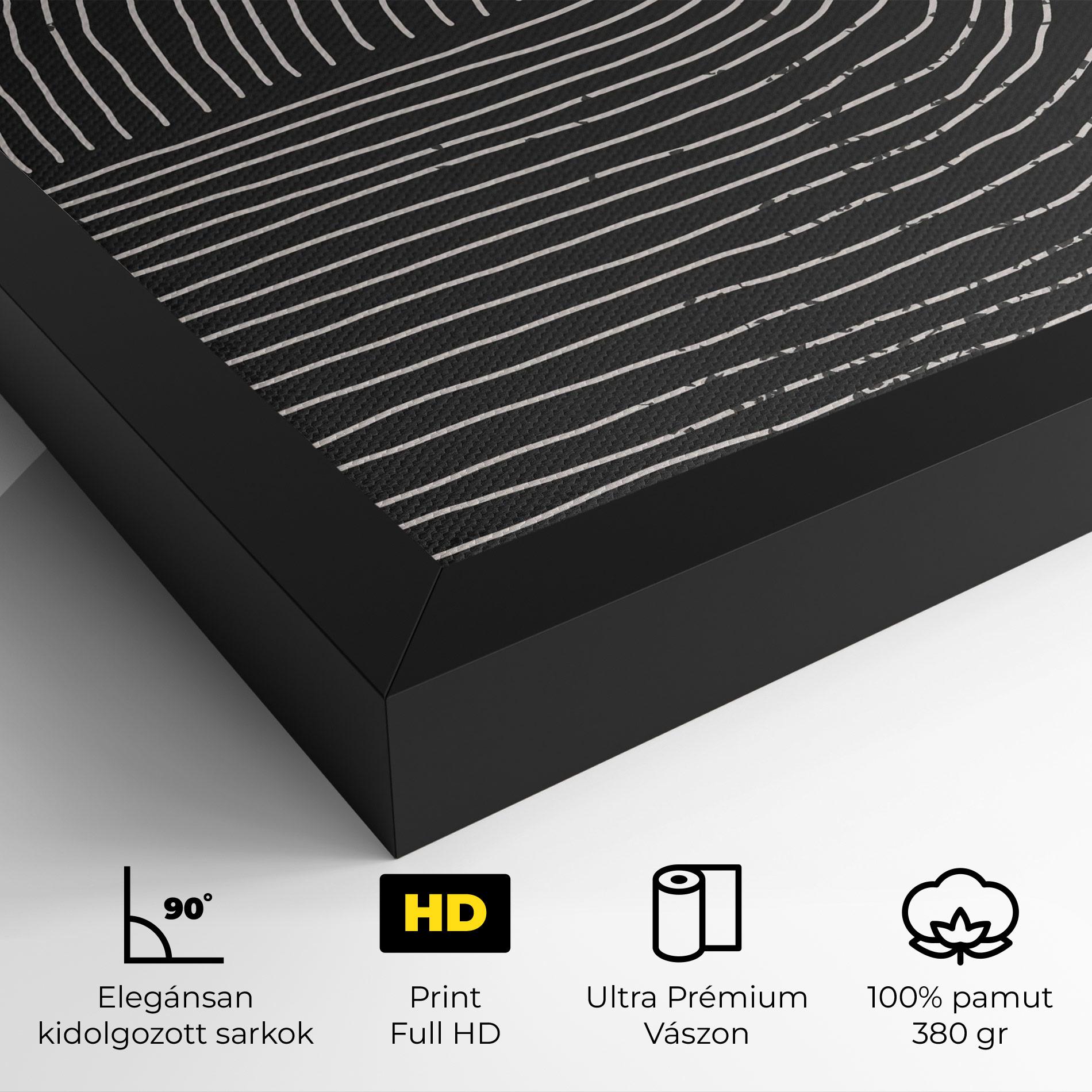 Vászonkép Minimalist Circle mockup 4