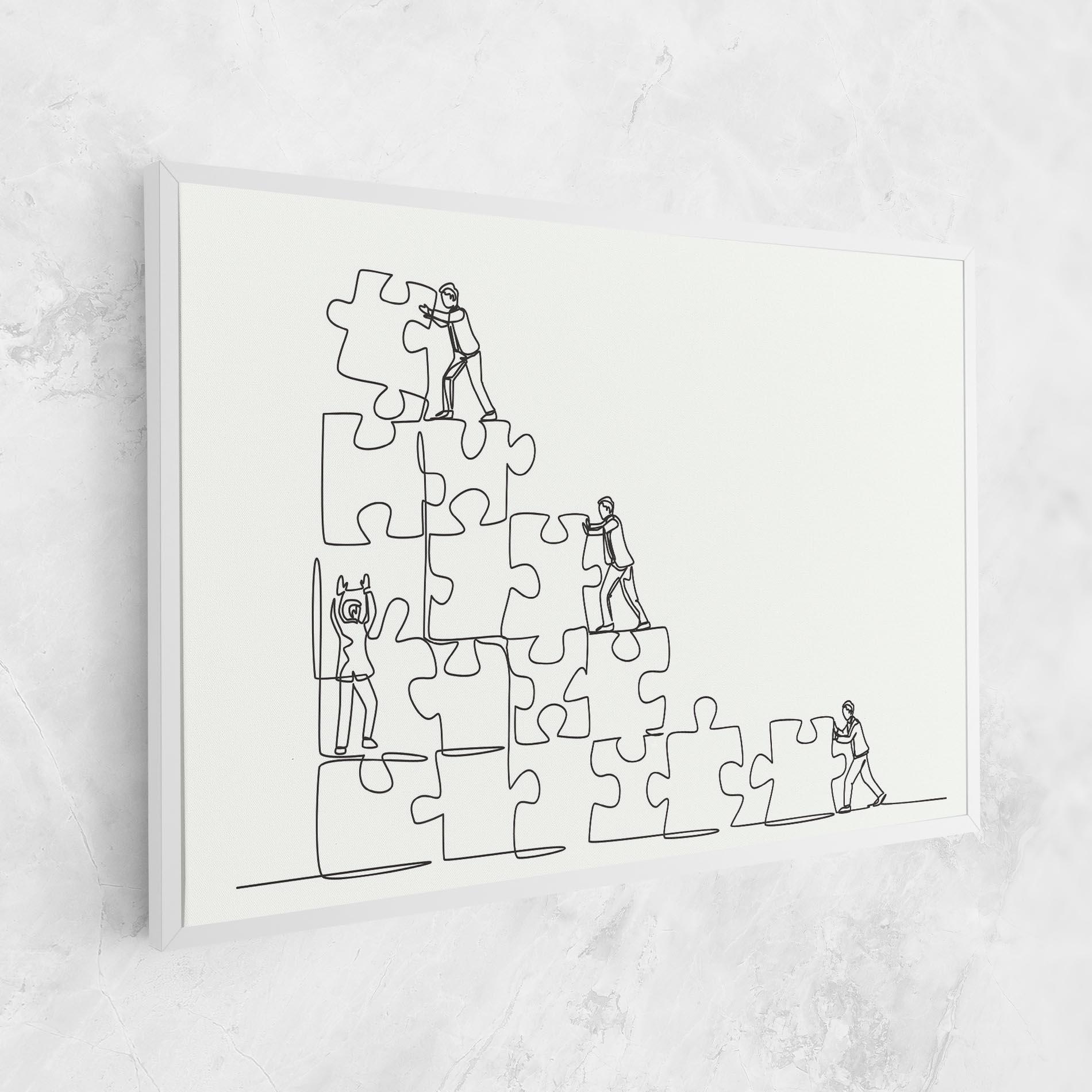 Vászonkép Businessman Up mockup 1