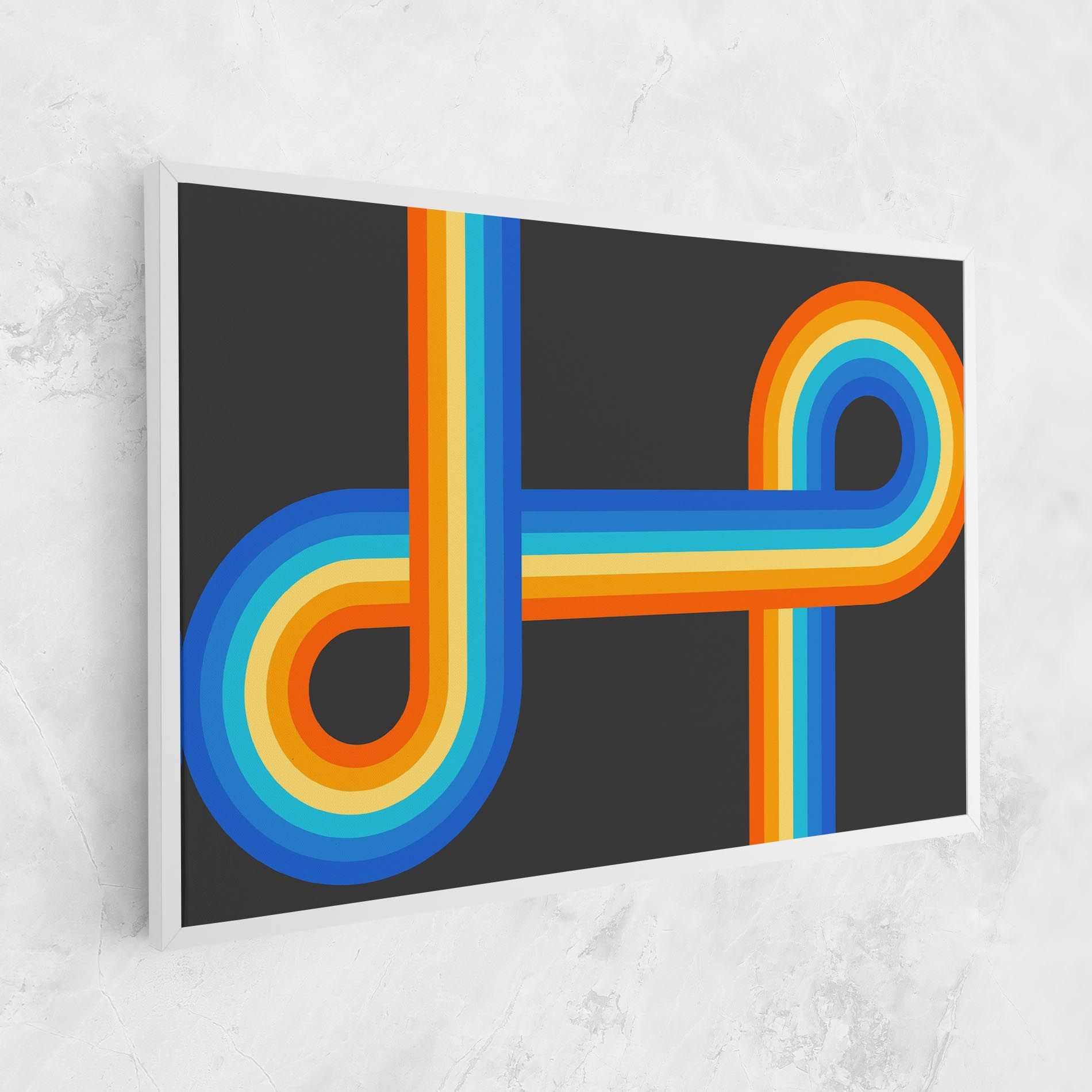 Vintage Ranbow mockup 1