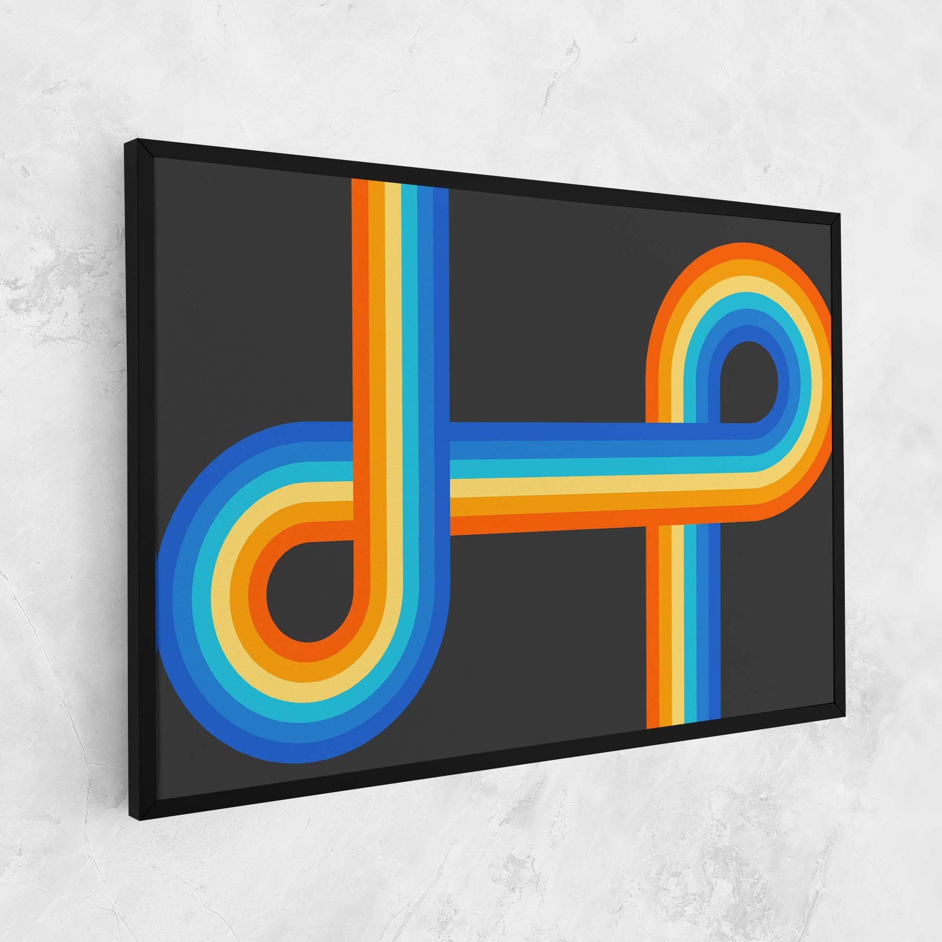 Vintage Ranbow mockup 1