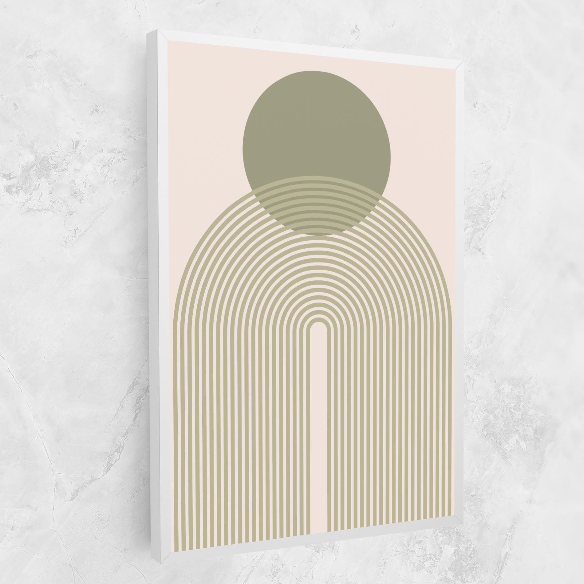 Green Circle Lines mockup 1