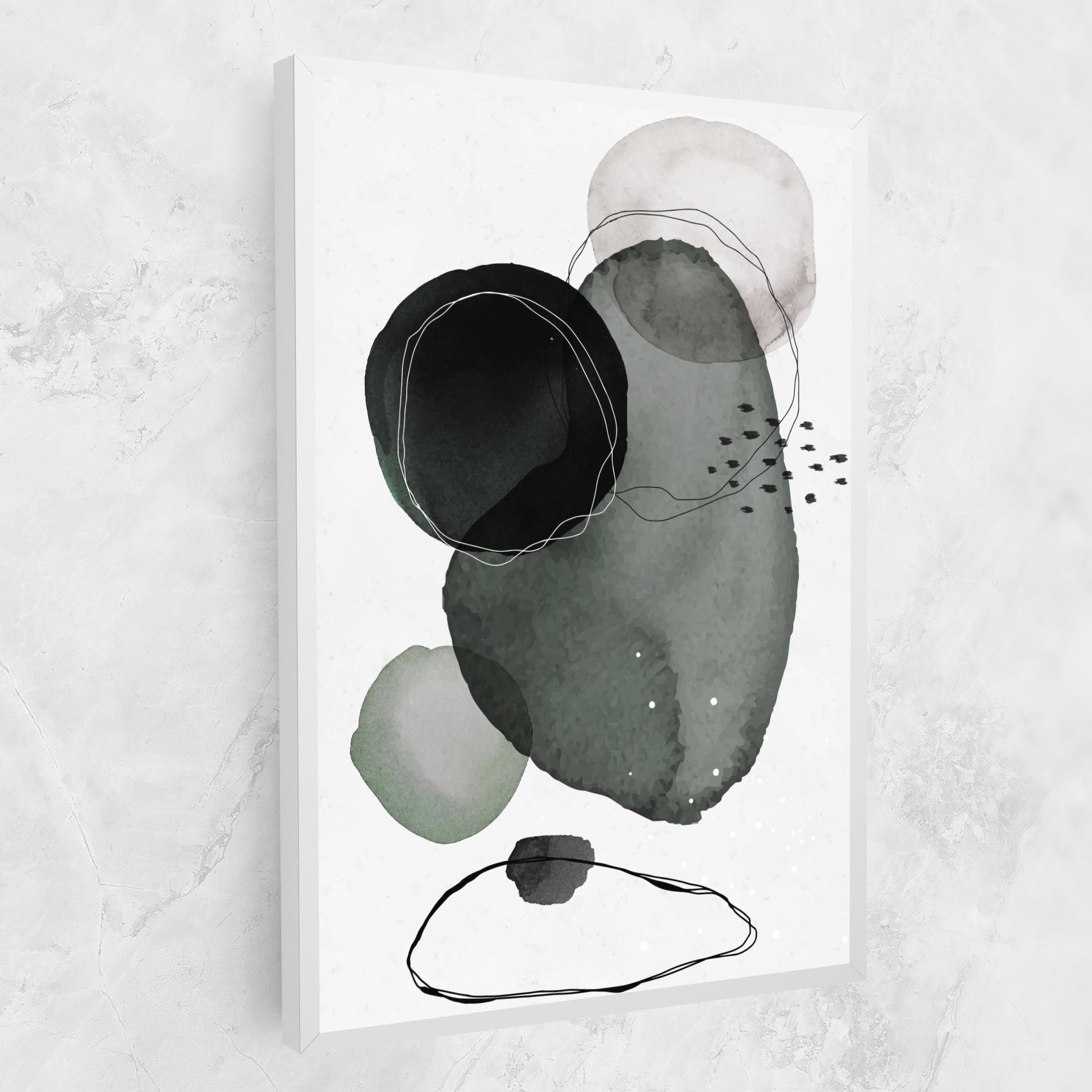 Green Watercolor mockup 1