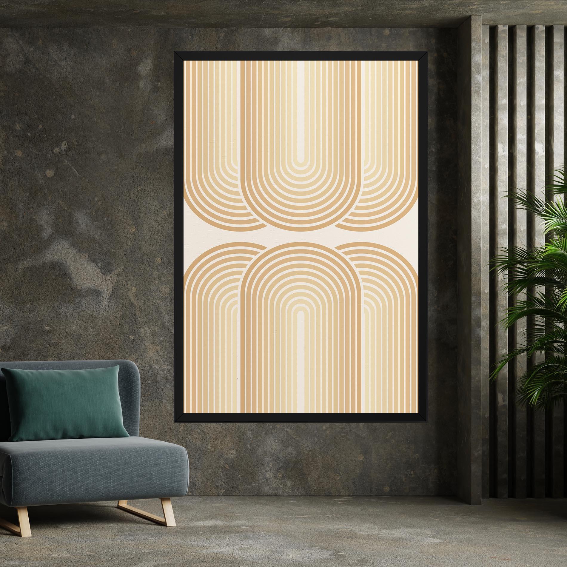 Vászonkép Arch Poster mockup 7