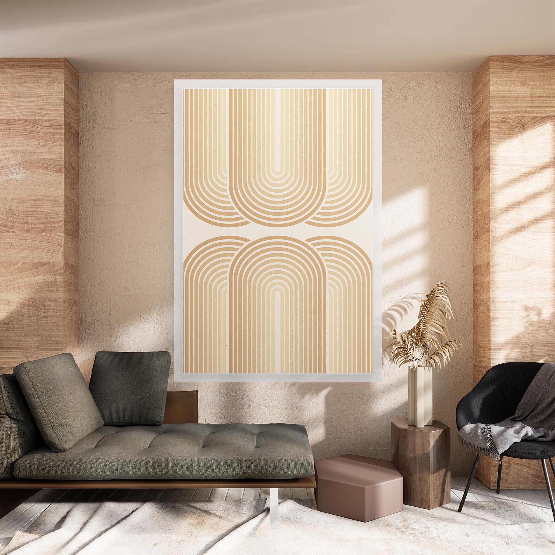 Vászonkép Arch Poster mockup 8