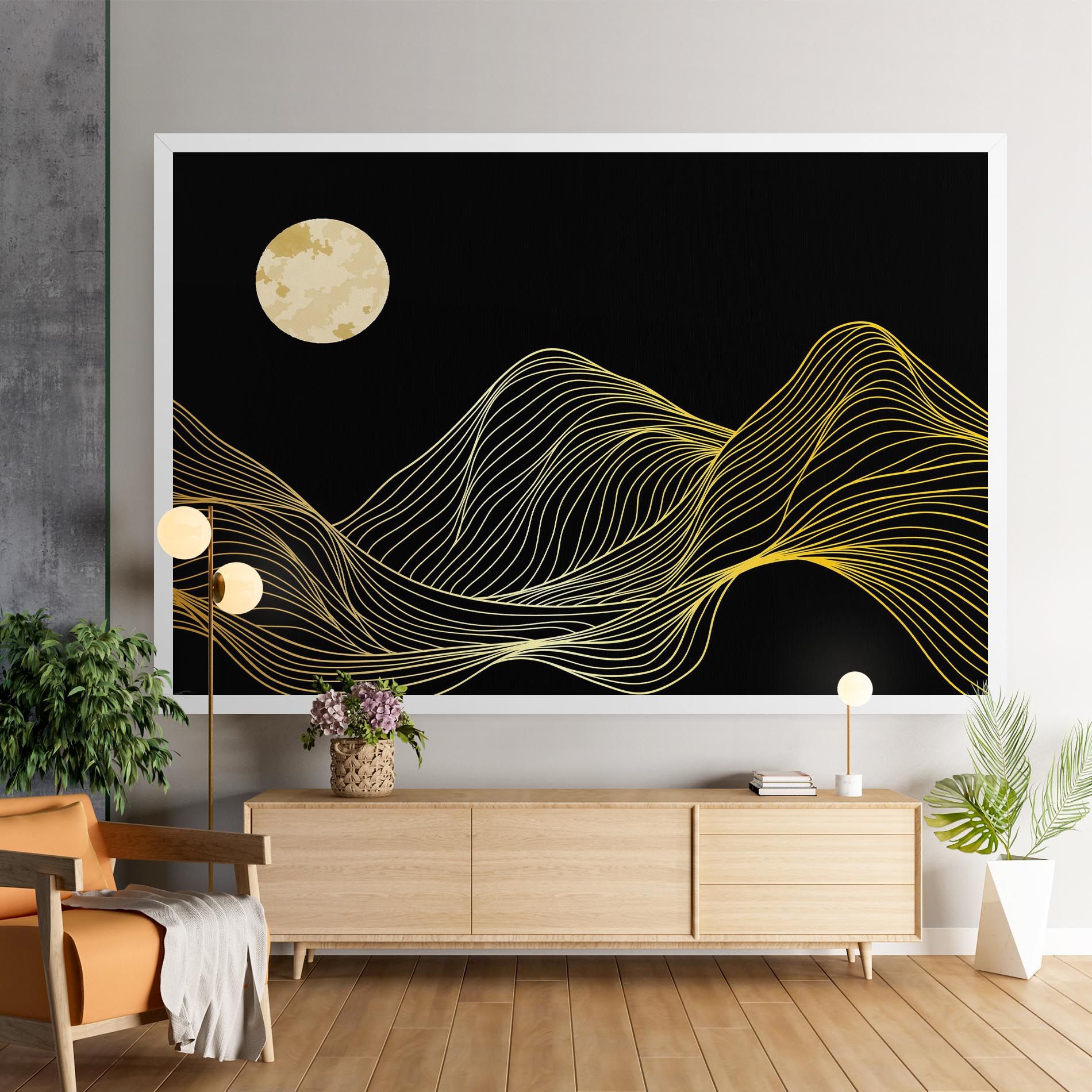 Gold Moon mockup 9