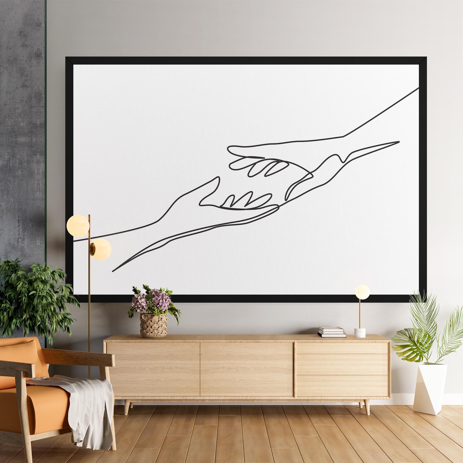 Hands Reaching mockup 9