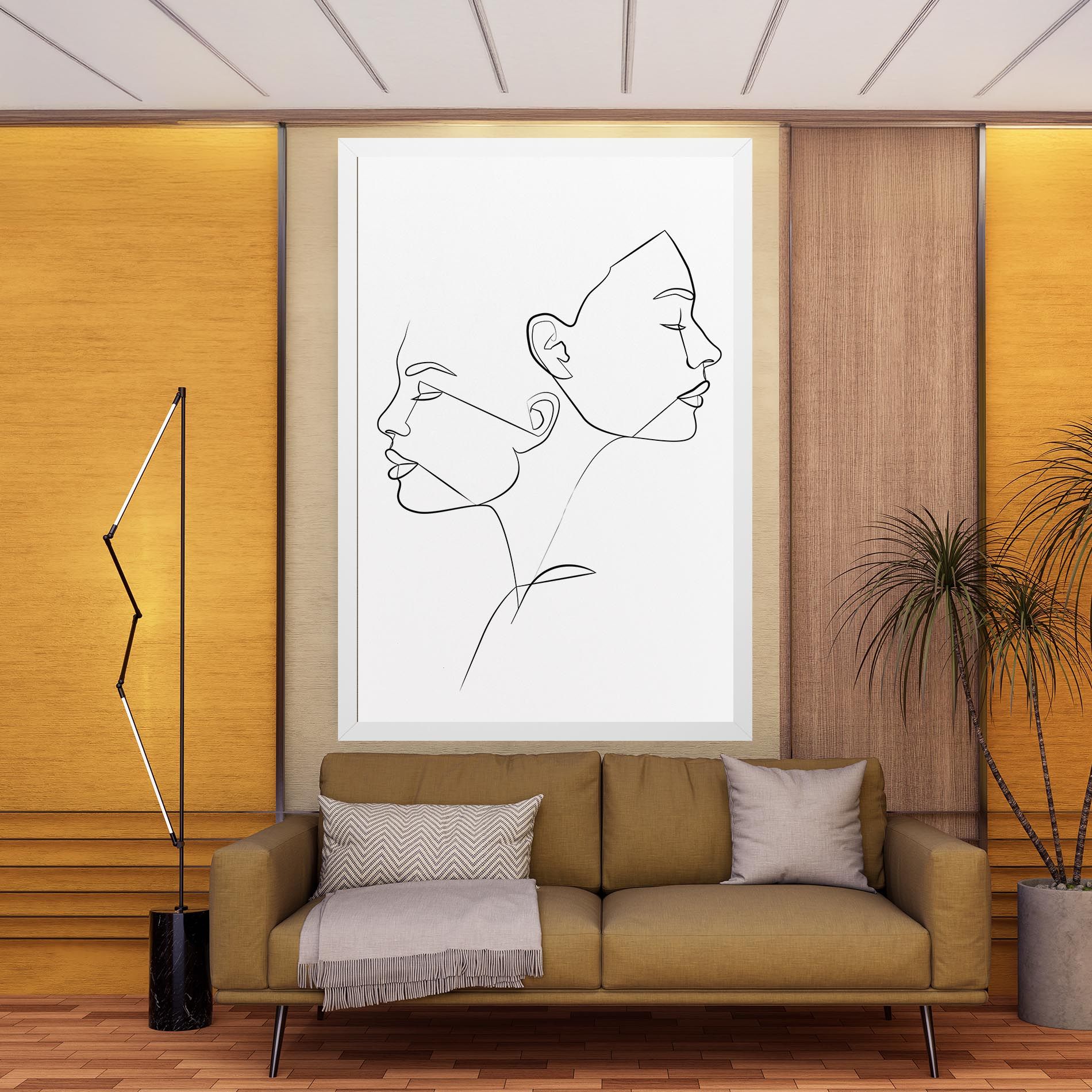 Female Black Line mockup 9