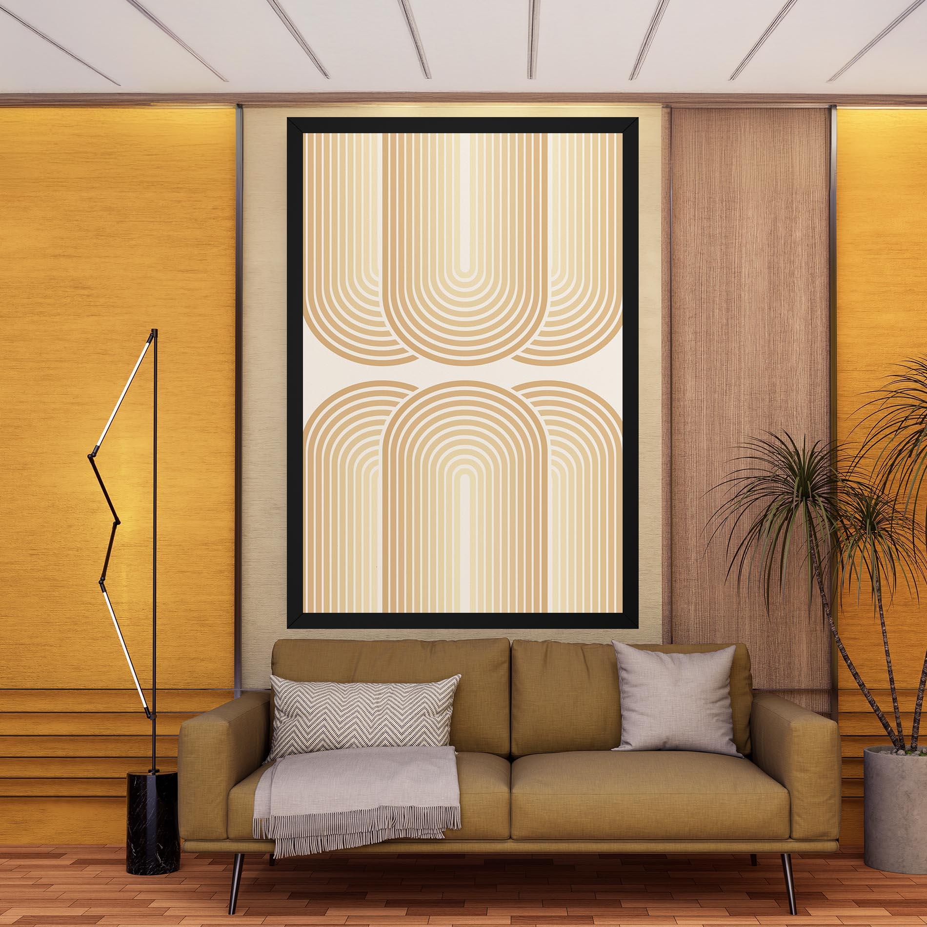 Vászonkép Arch Poster mockup 9