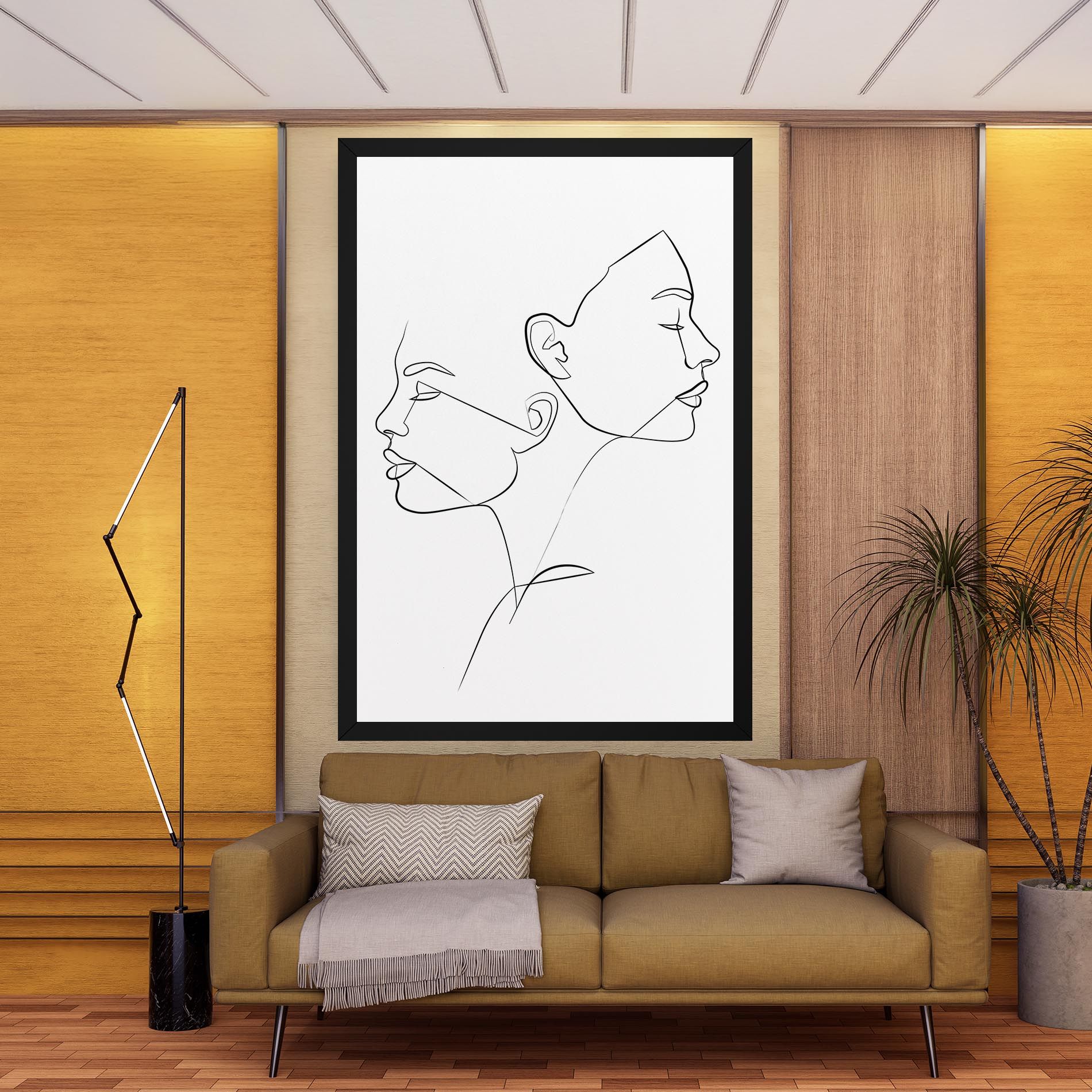 Female Black Line mockup 9