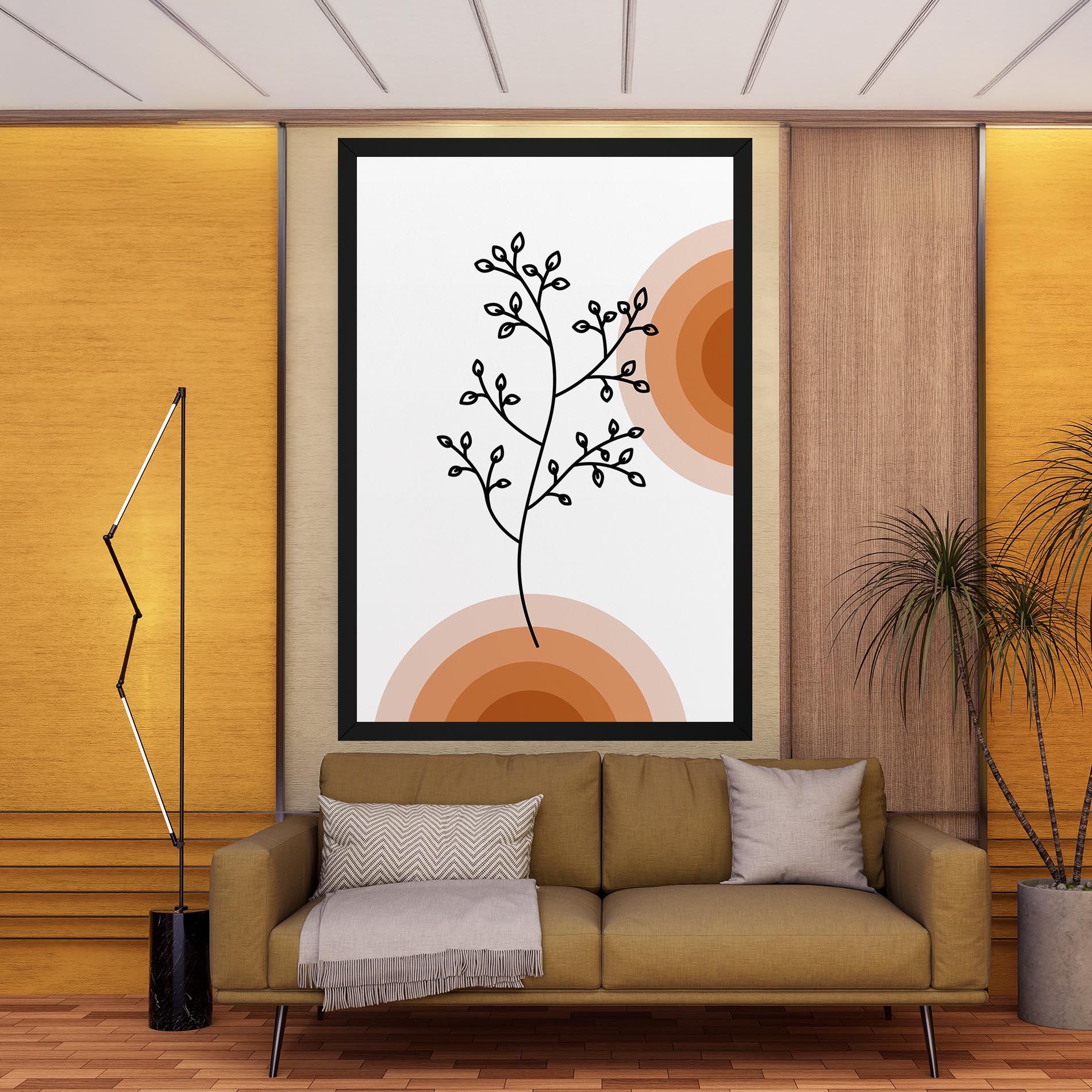 Plant Orange Circle mockup 9