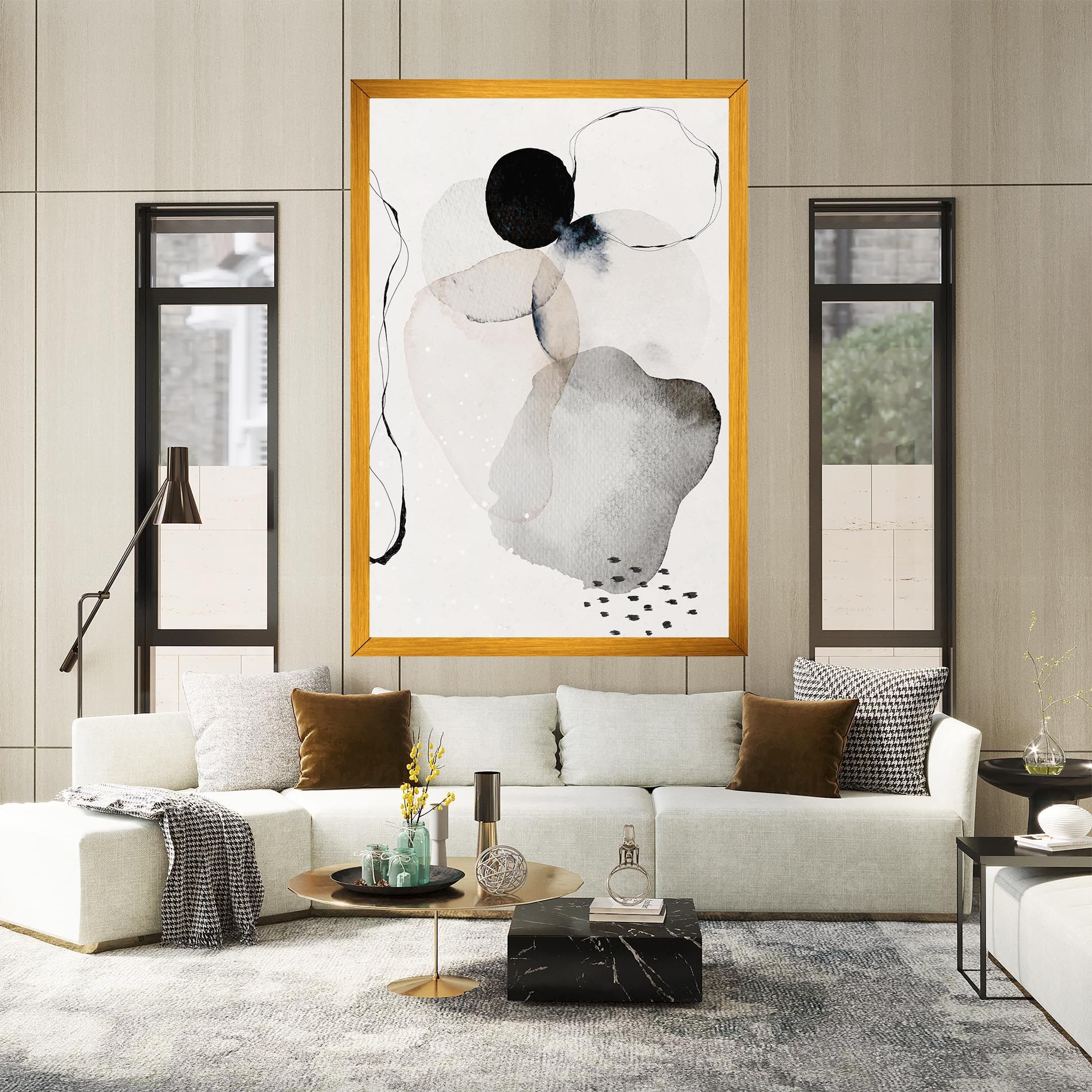 Water Color Art mockup 2