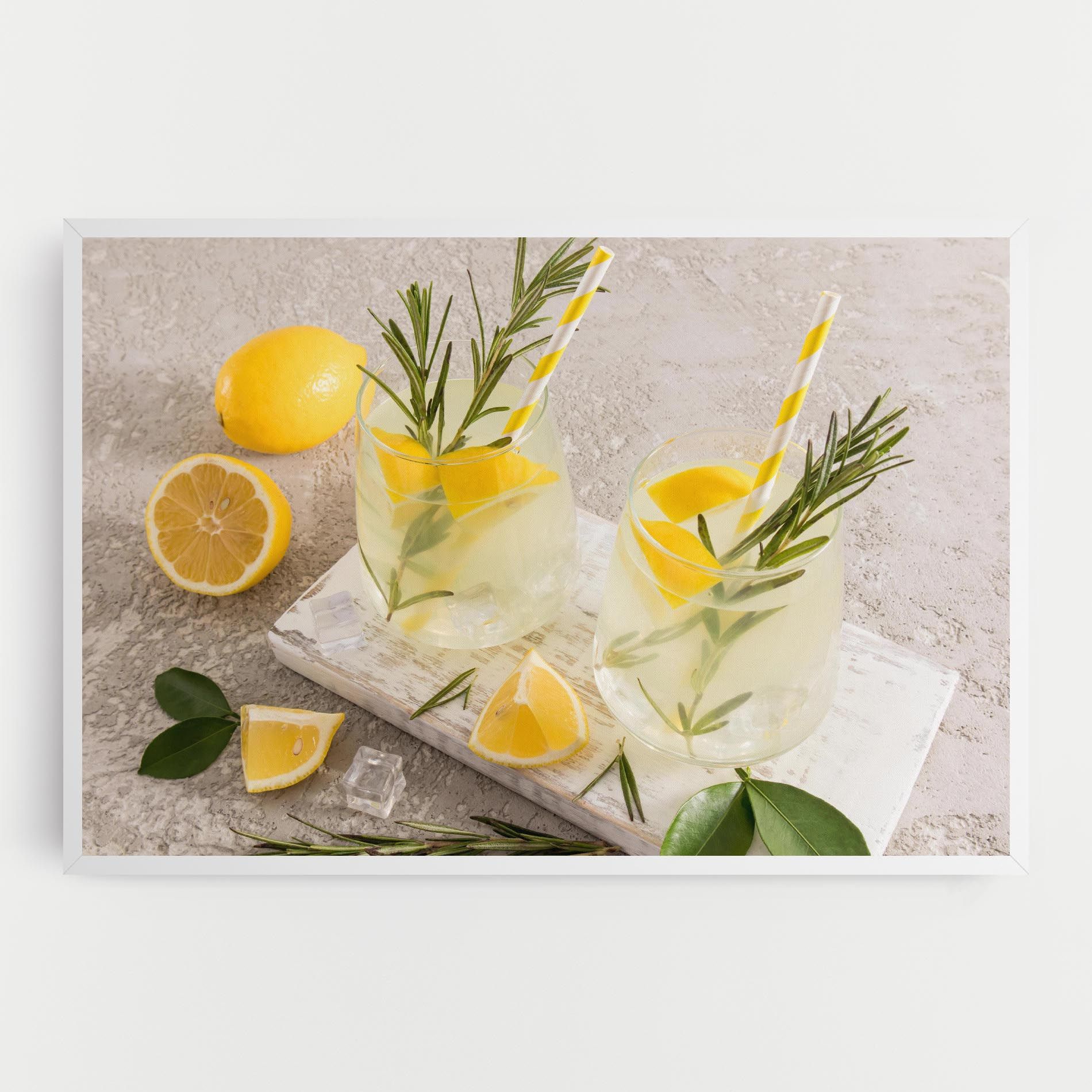 Homemade Rosemary Drink mockup 0