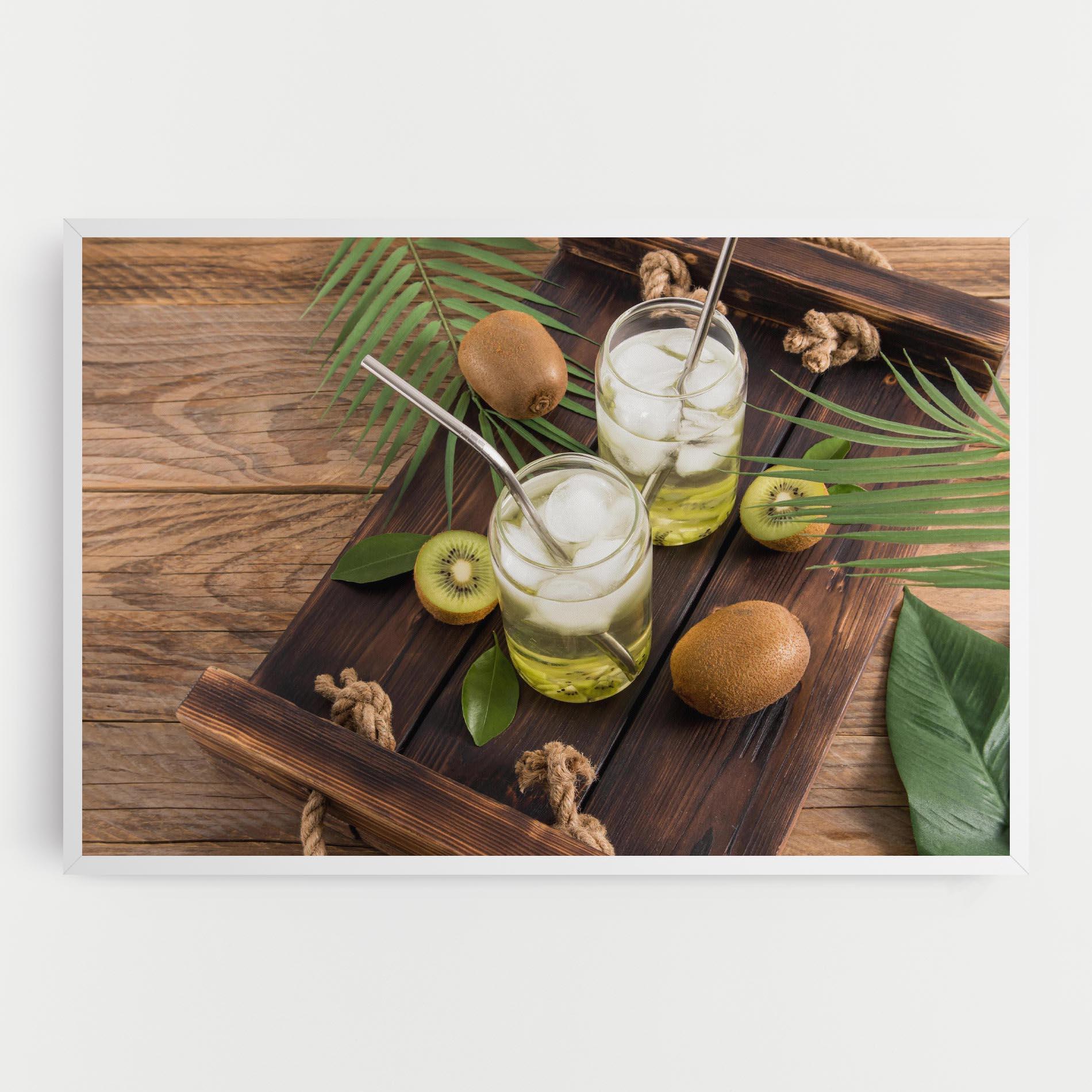 Vászonkép Kiwi Drinks mockup 0