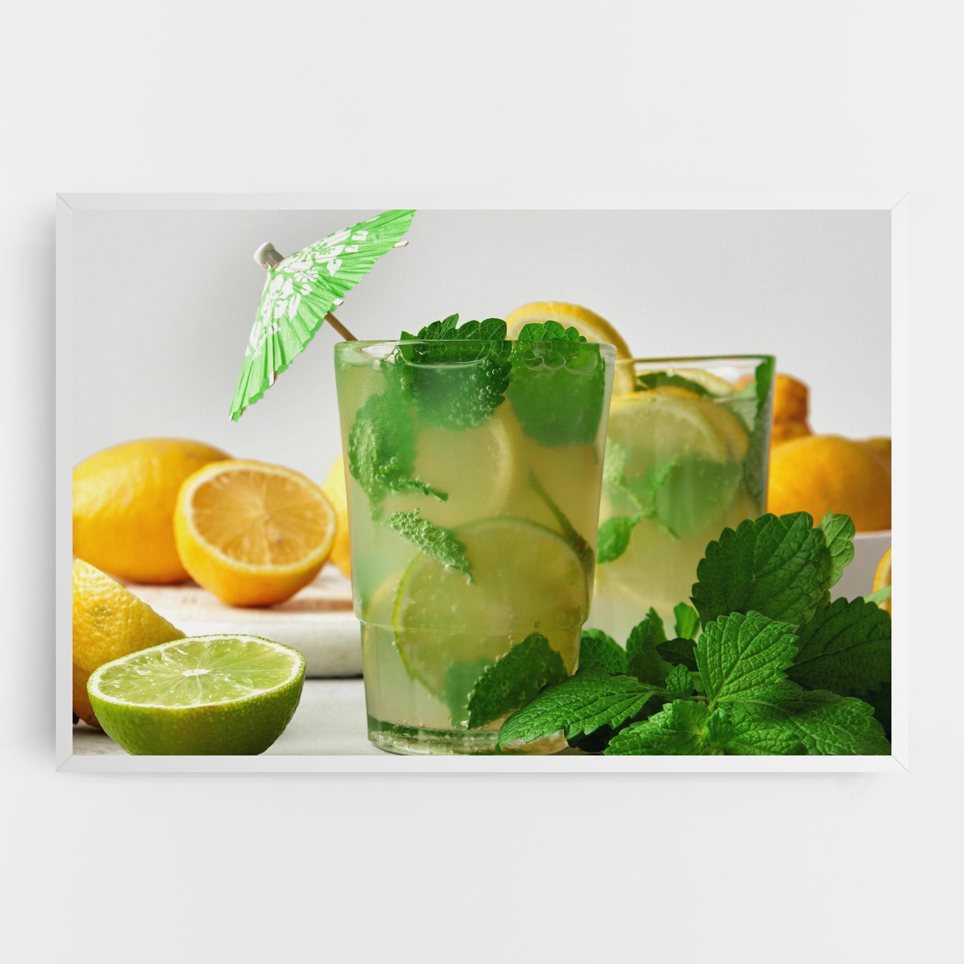 Mint Leaves Lemonade mockup 0