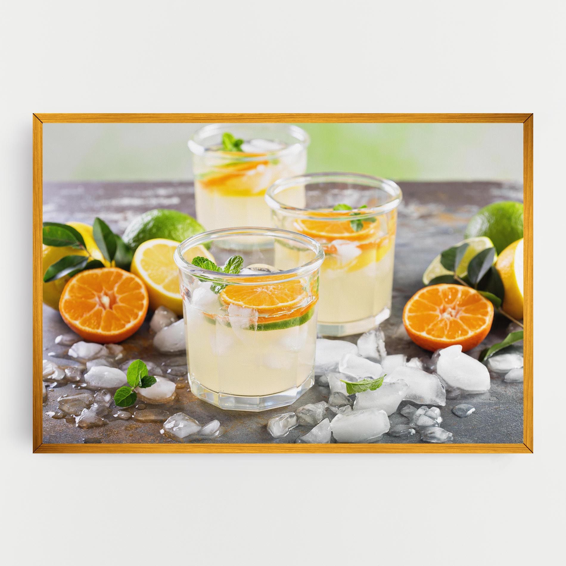 Citrus Fruit Lemonade mockup 0
