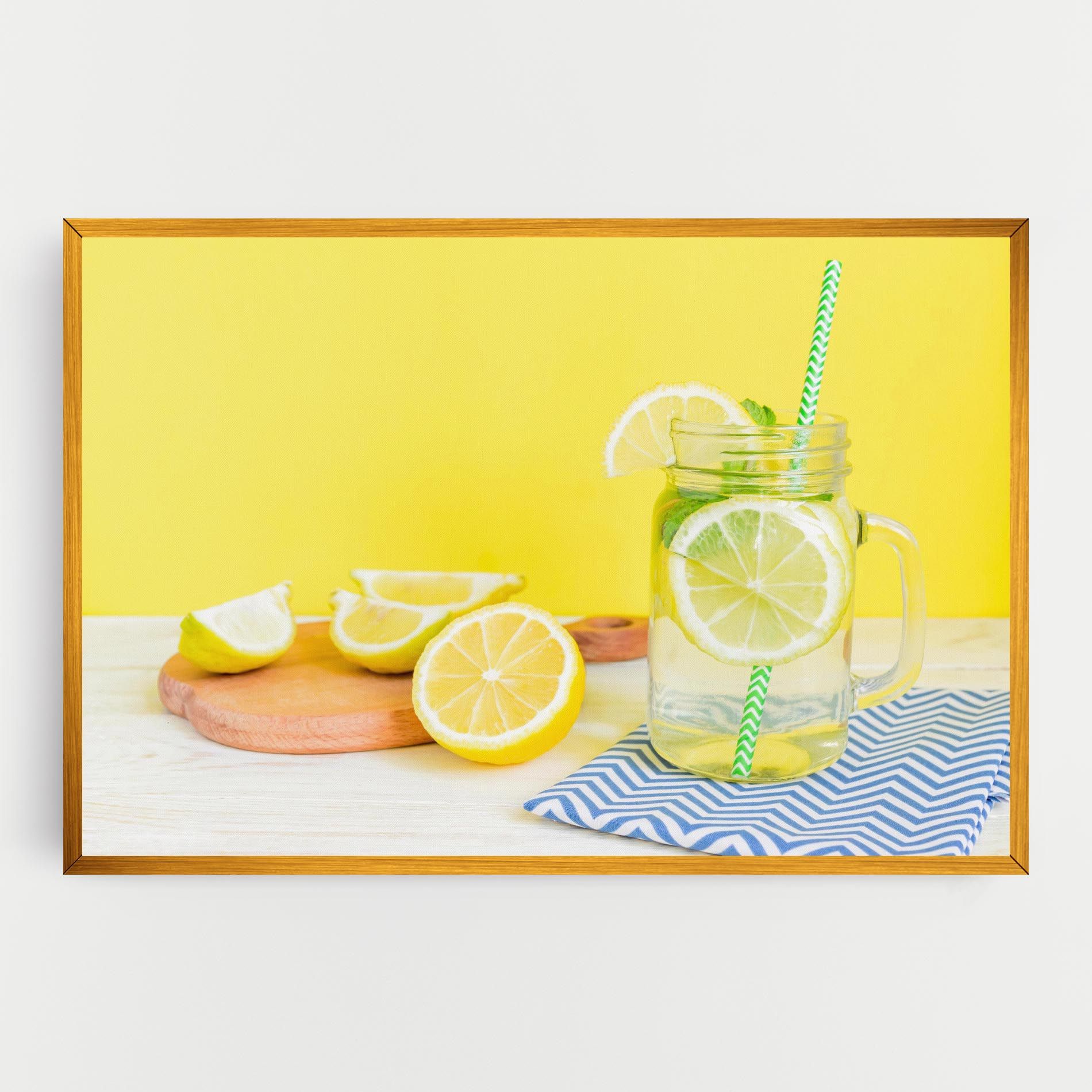 Citrus Lemonade Water mockup 0