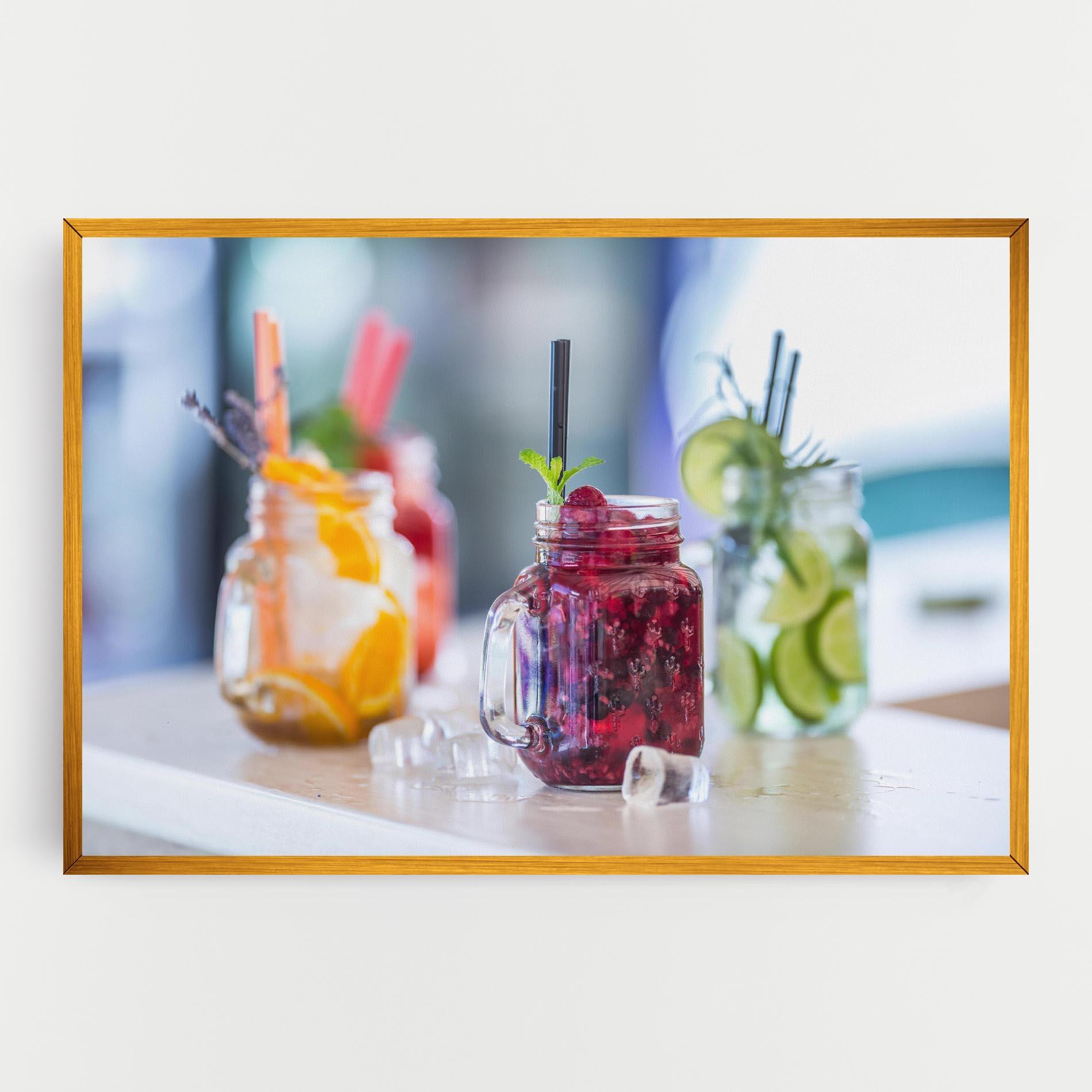 Vászonkép Orange Lime Lemonades mockup 0