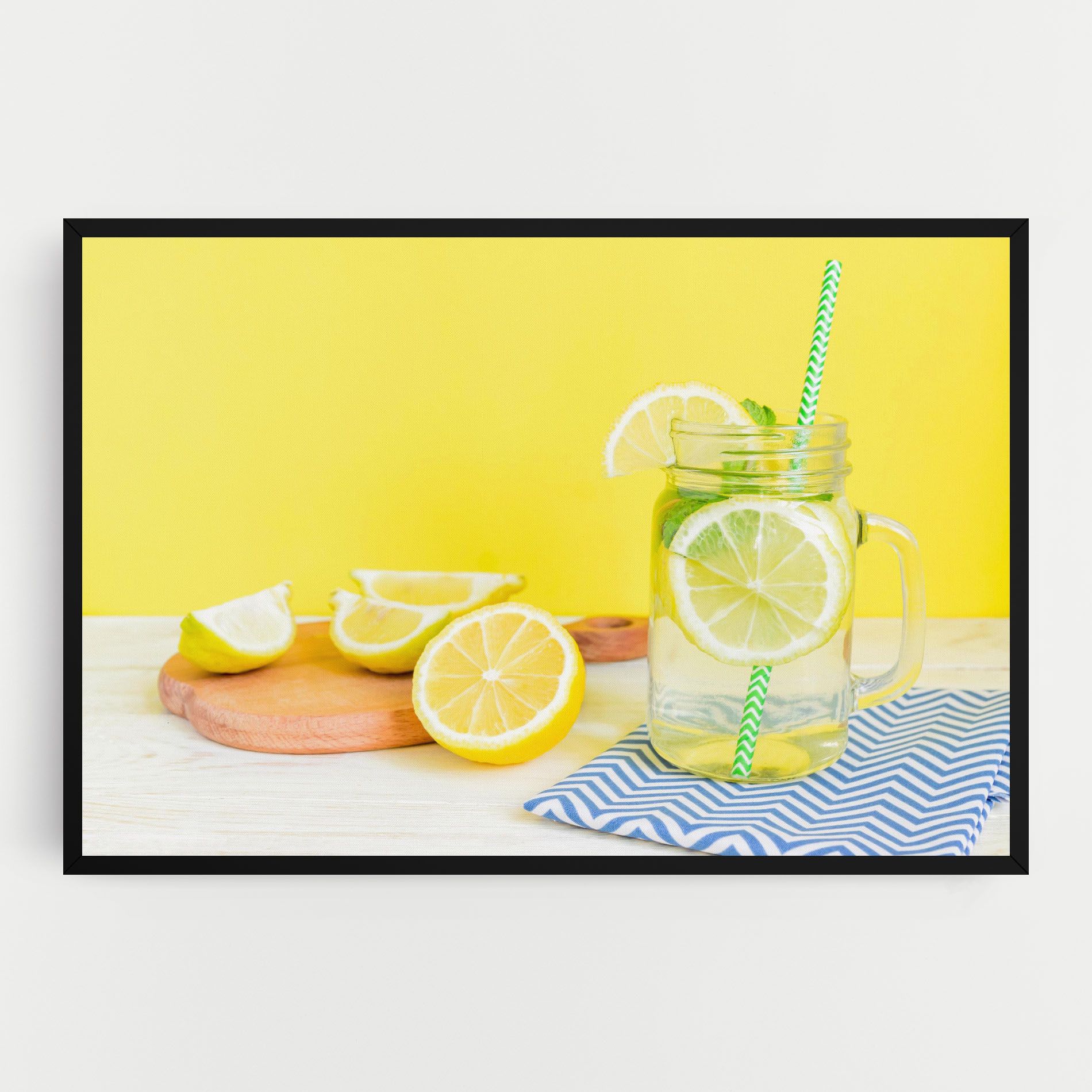 Citrus Lemonade Water mockup 0