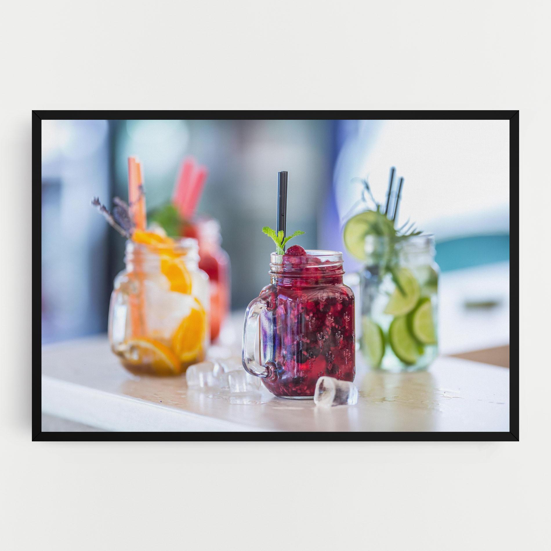 Vászonkép Orange Lime Lemonades mockup 0